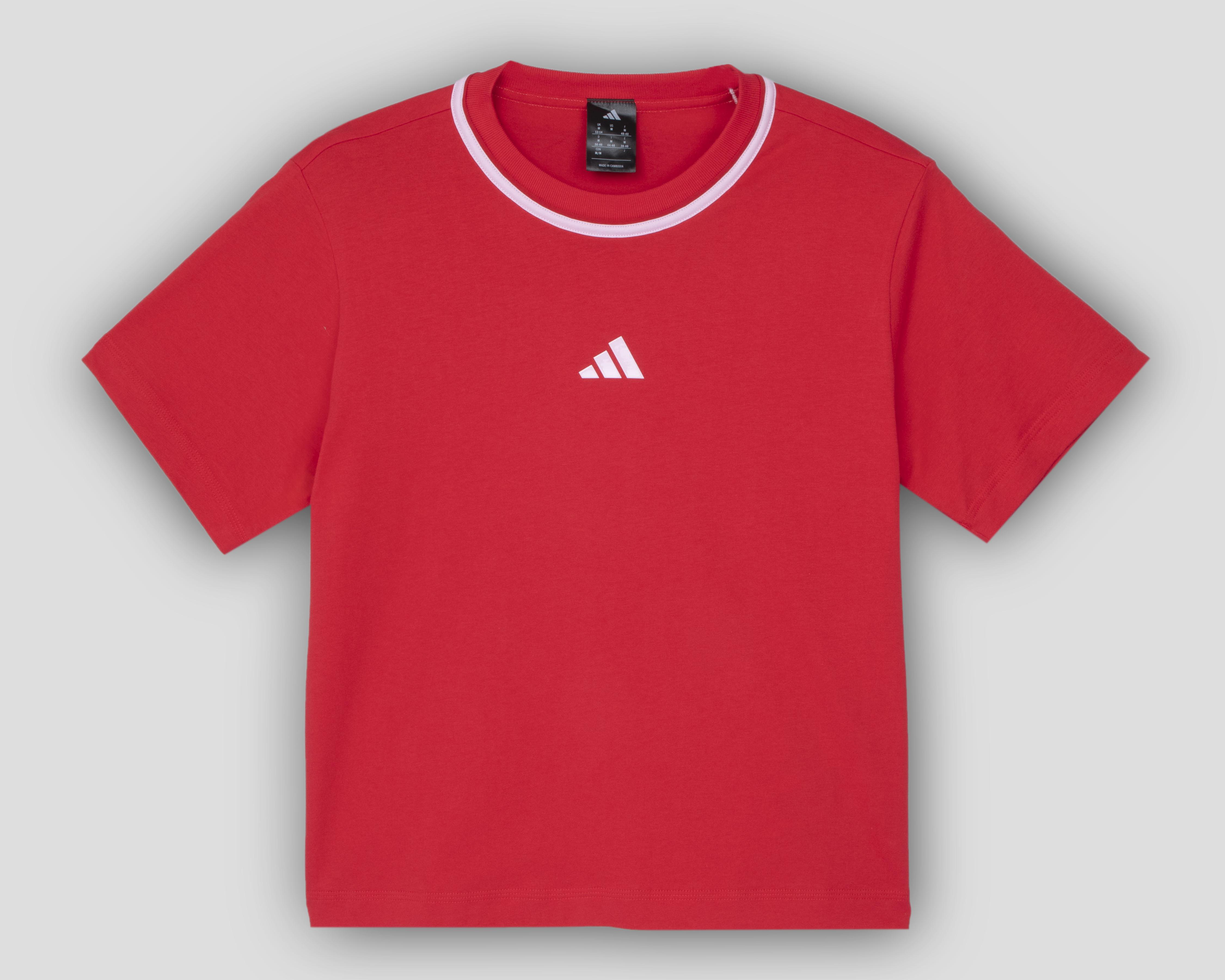 Foto 2 pulgar | Playera Adidas Essentials Color Pop Cotton para Mujer