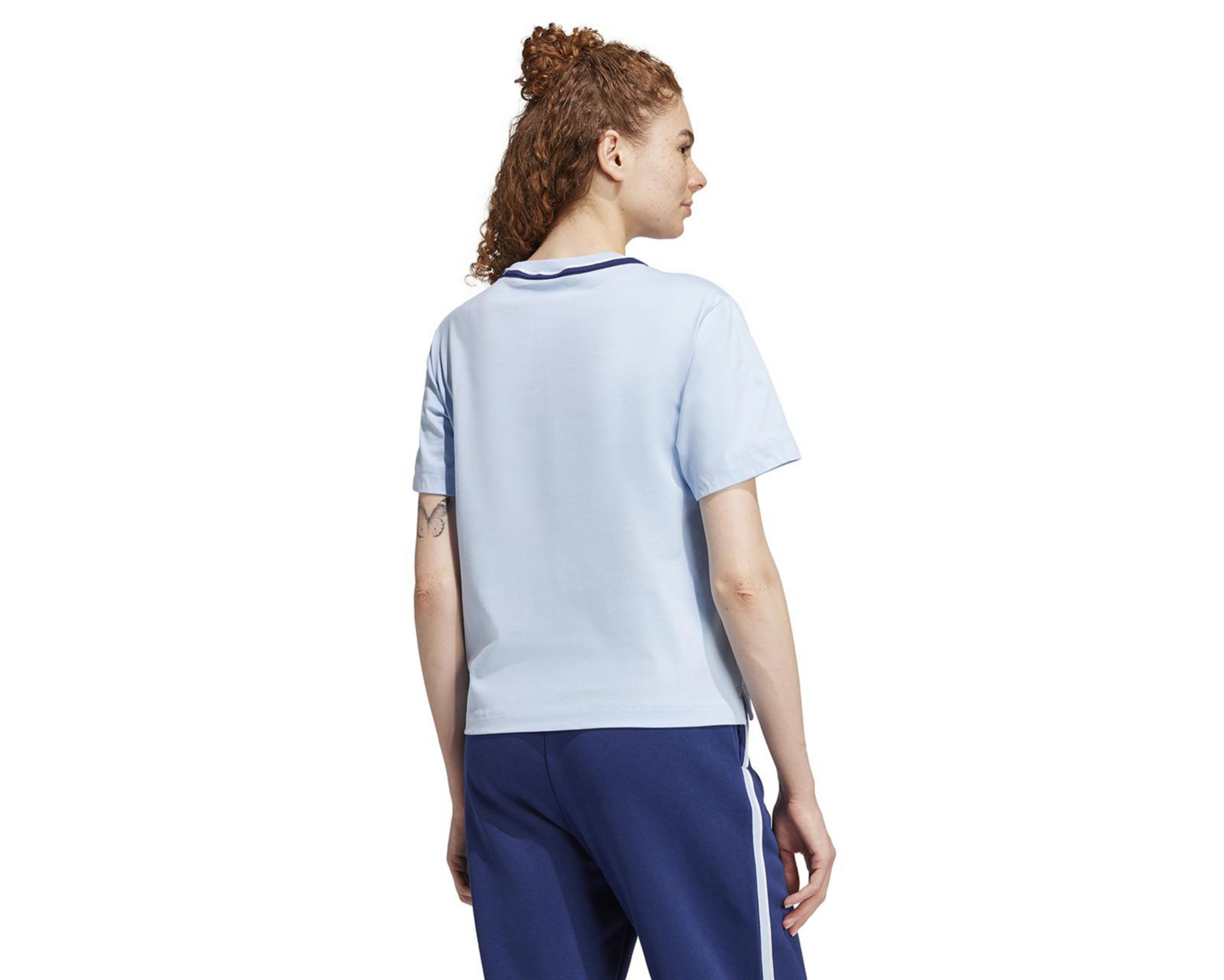 Foto 4 pulgar | Playera Deportiva Adidas Essentials Color Pop Cotton para Mujer