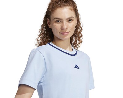 Foto 4 | Playera Deportiva Adidas Essentials Color Pop Cotton para Mujer