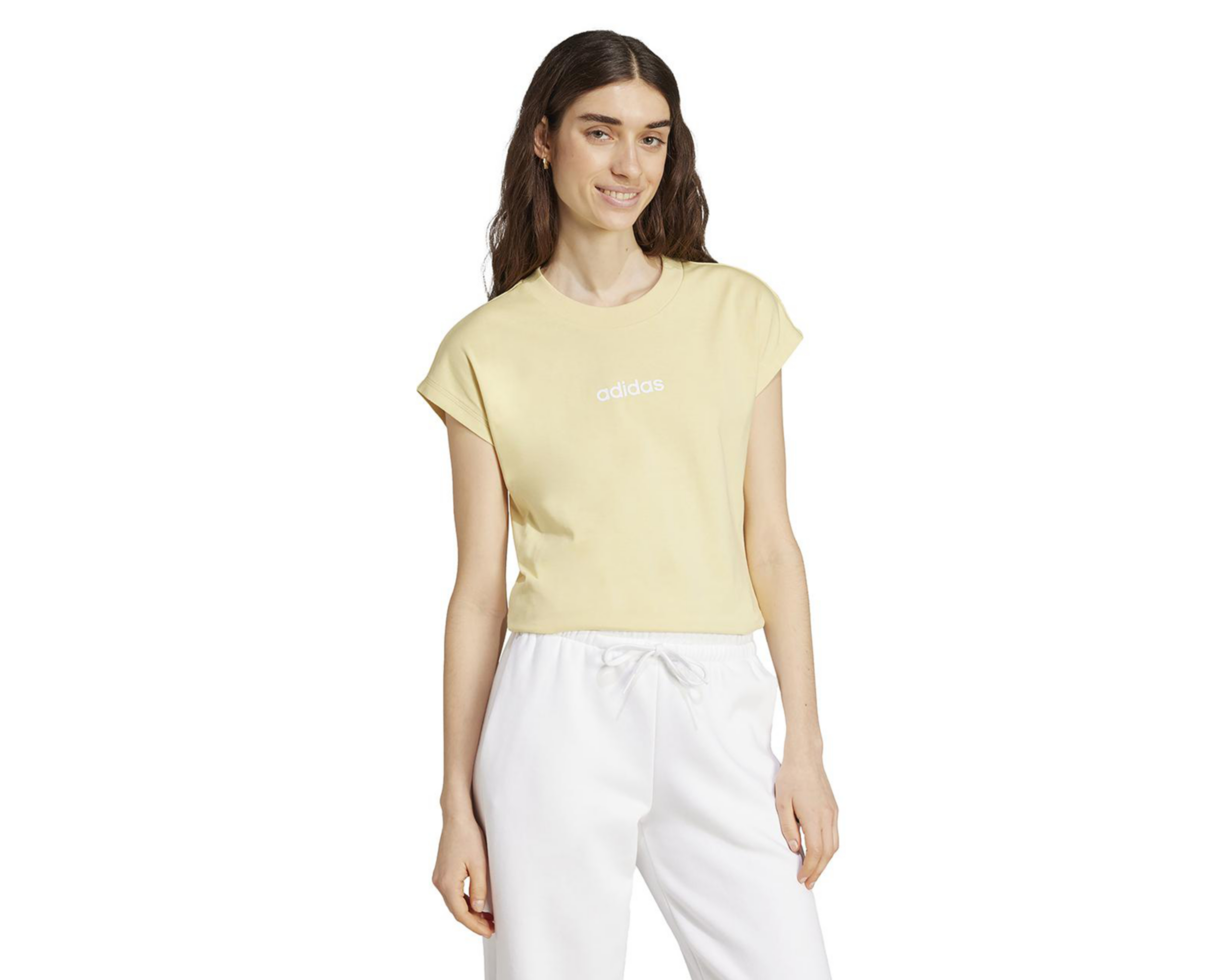 Foto 1 | Playera de Entrenamiento Adidas Essentials para Mujer