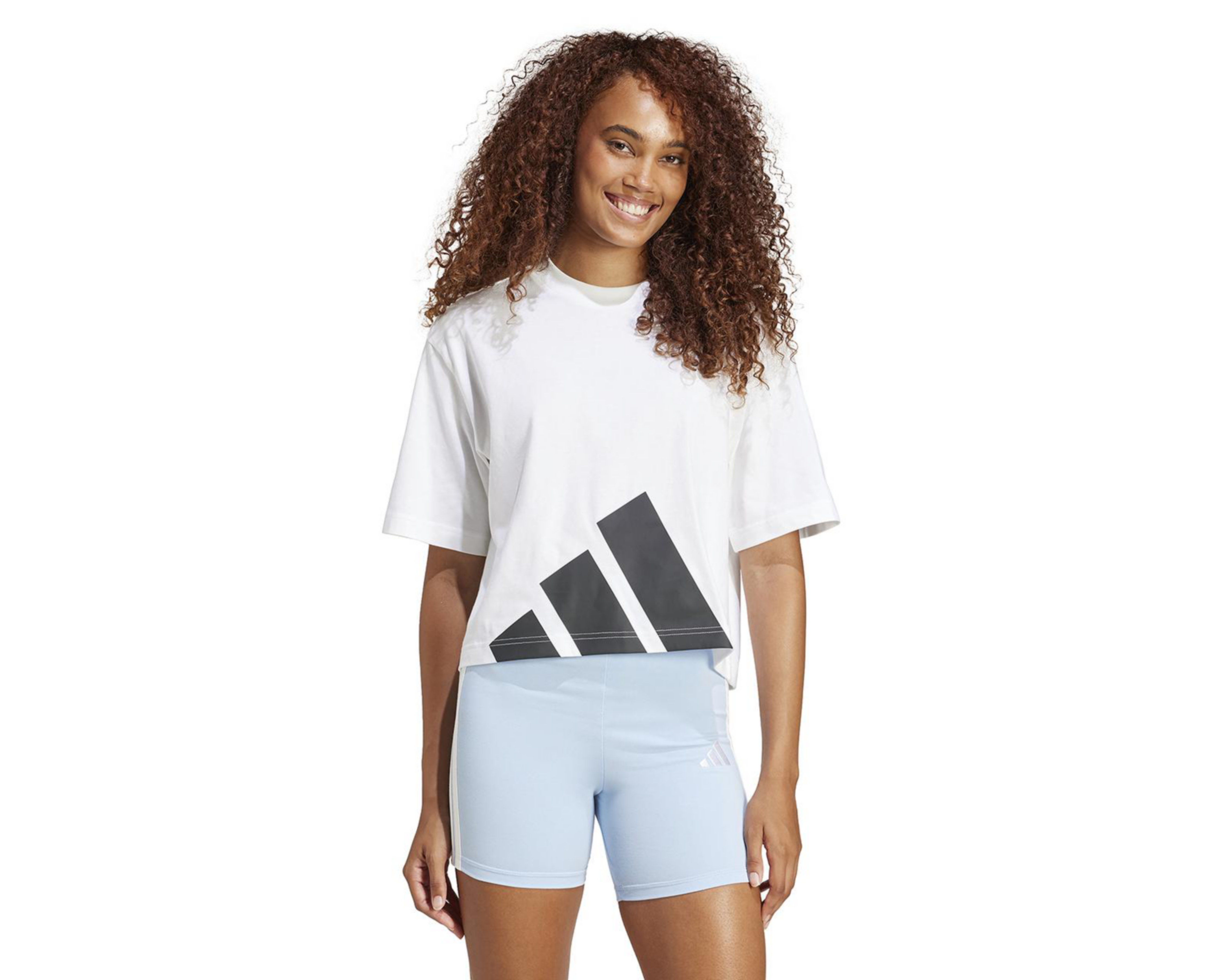 Playera Deportiva Adidas Essentials Big Logo Boyfriend para Mujer