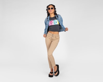Foto 2 | Jeans Skinny Boy London para Mujer