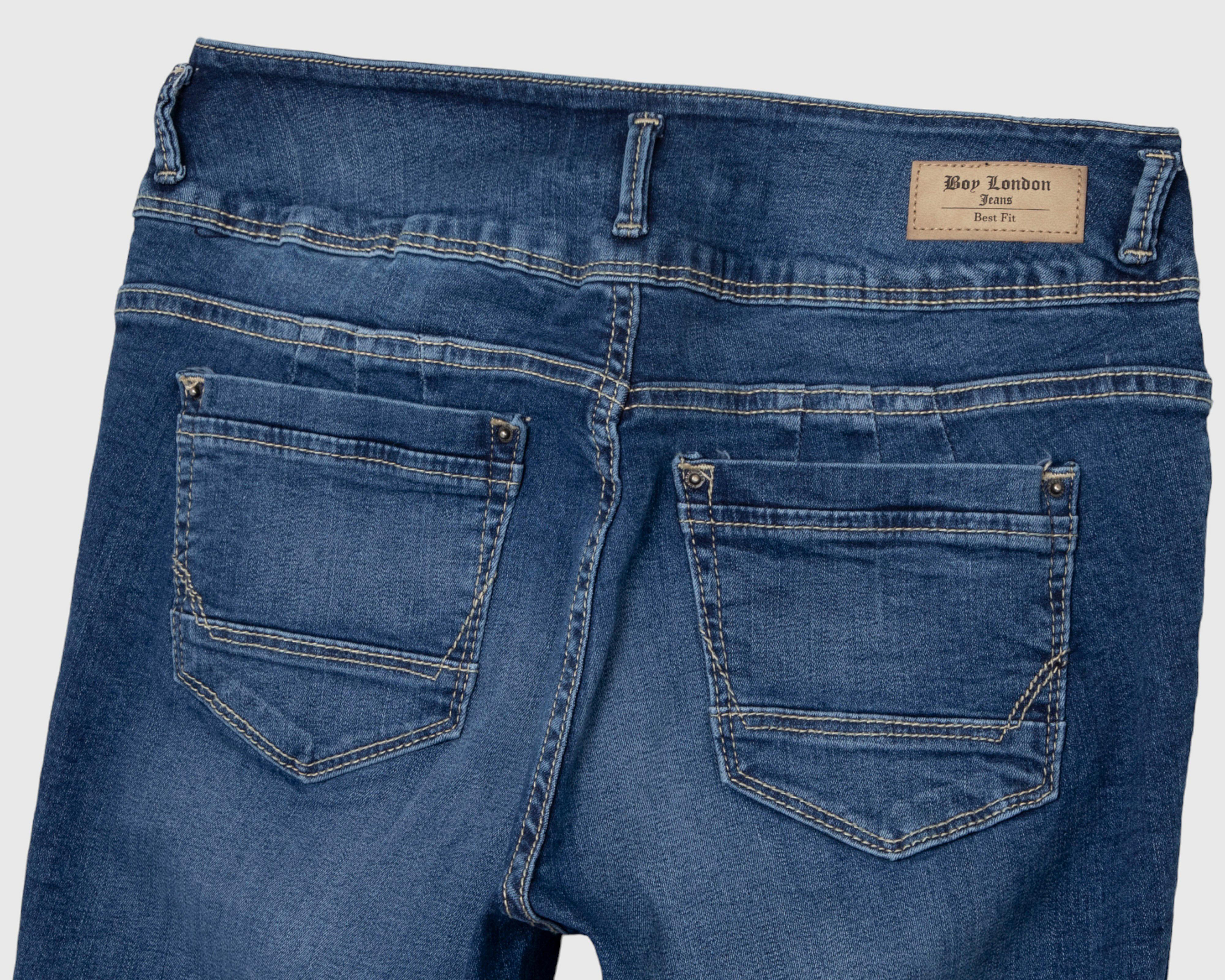 Foto 4 | Jeans Boy London Recto Pretina Alta