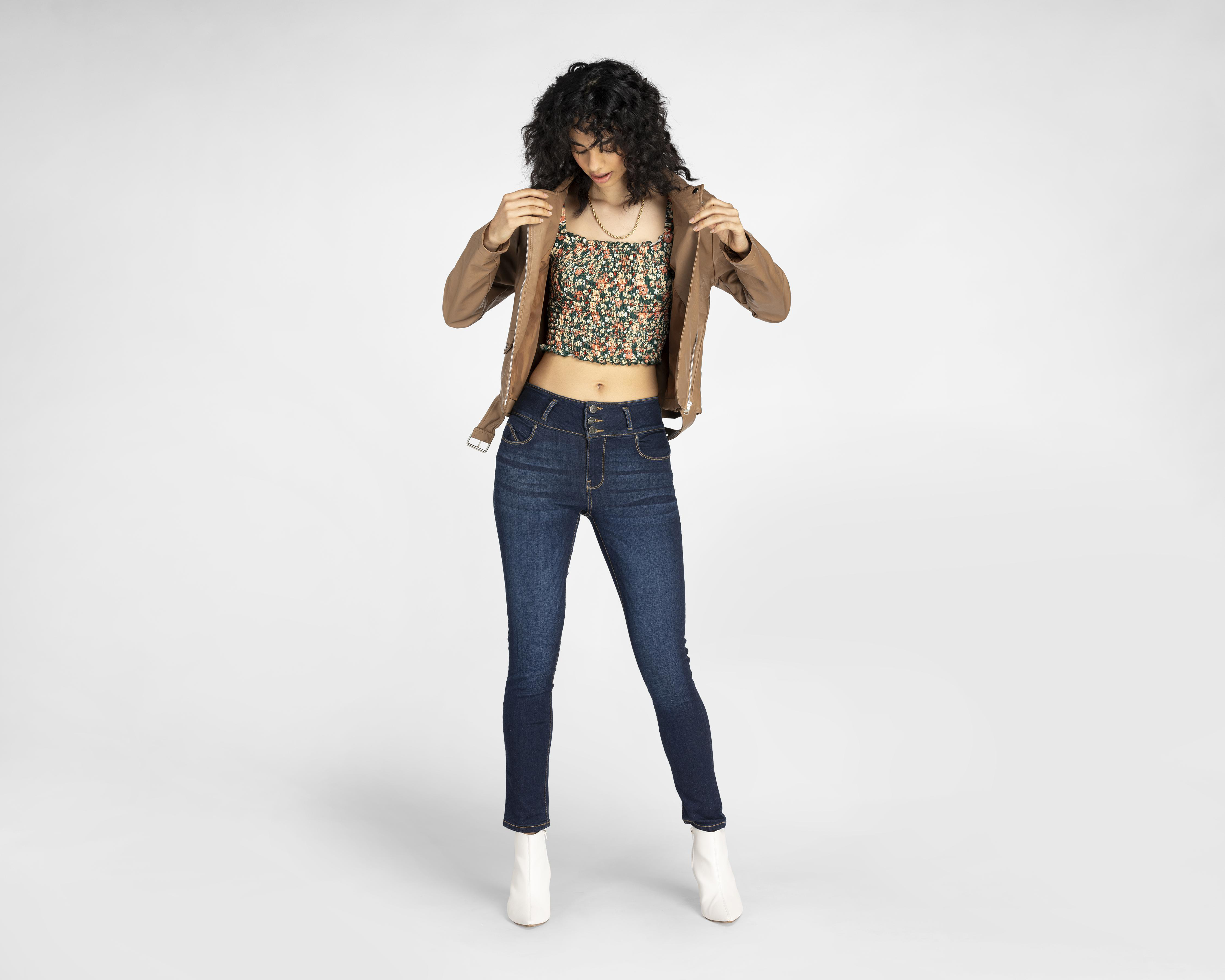 Foto 3 pulgar | Jeans Slim Boy London para Mujer