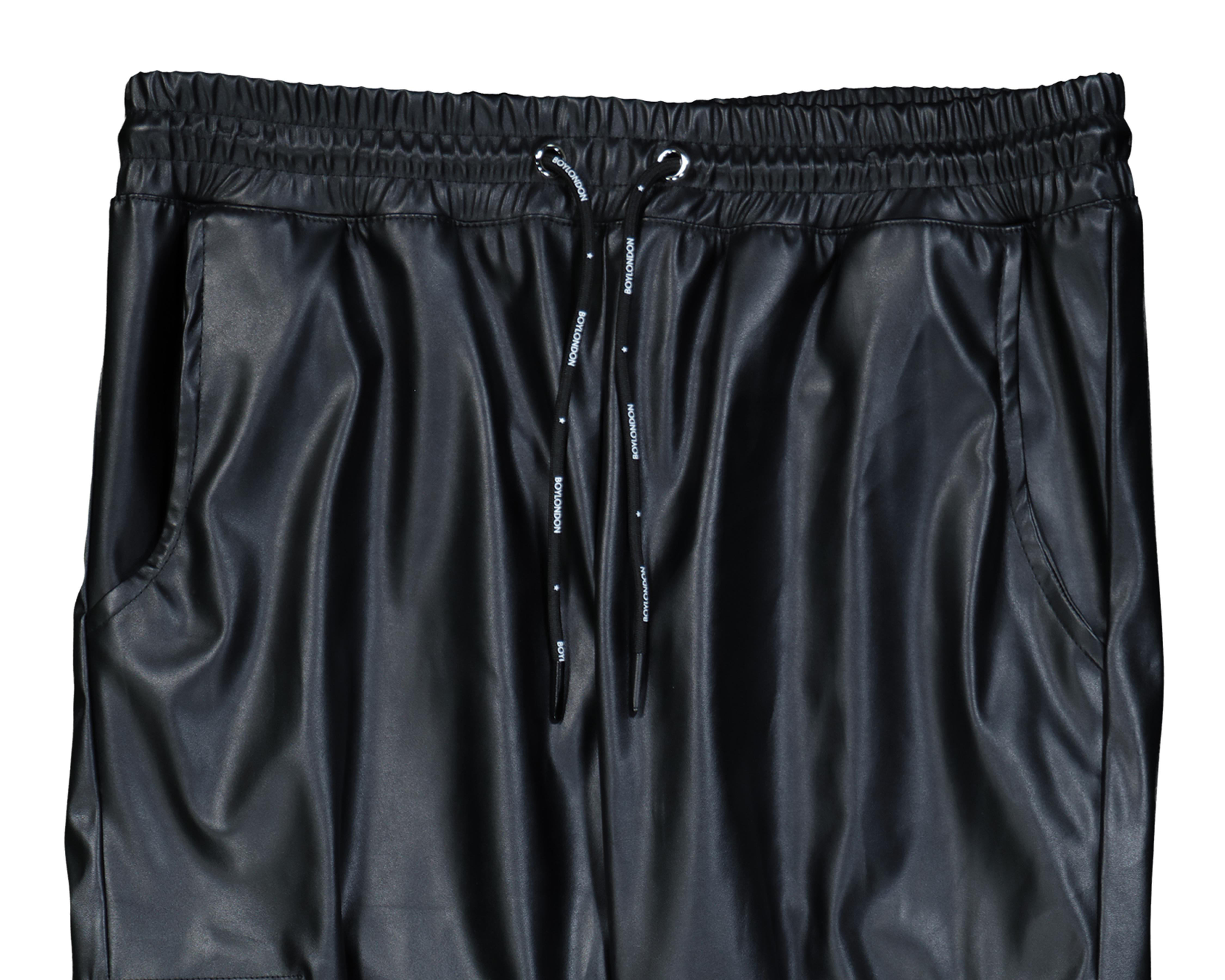 Foto 4 pulgar | Jogger Boy London tipo Cuero