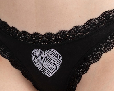 Foto 4 | Tanga con Encaje Lovest para Mujer 3 Piezas