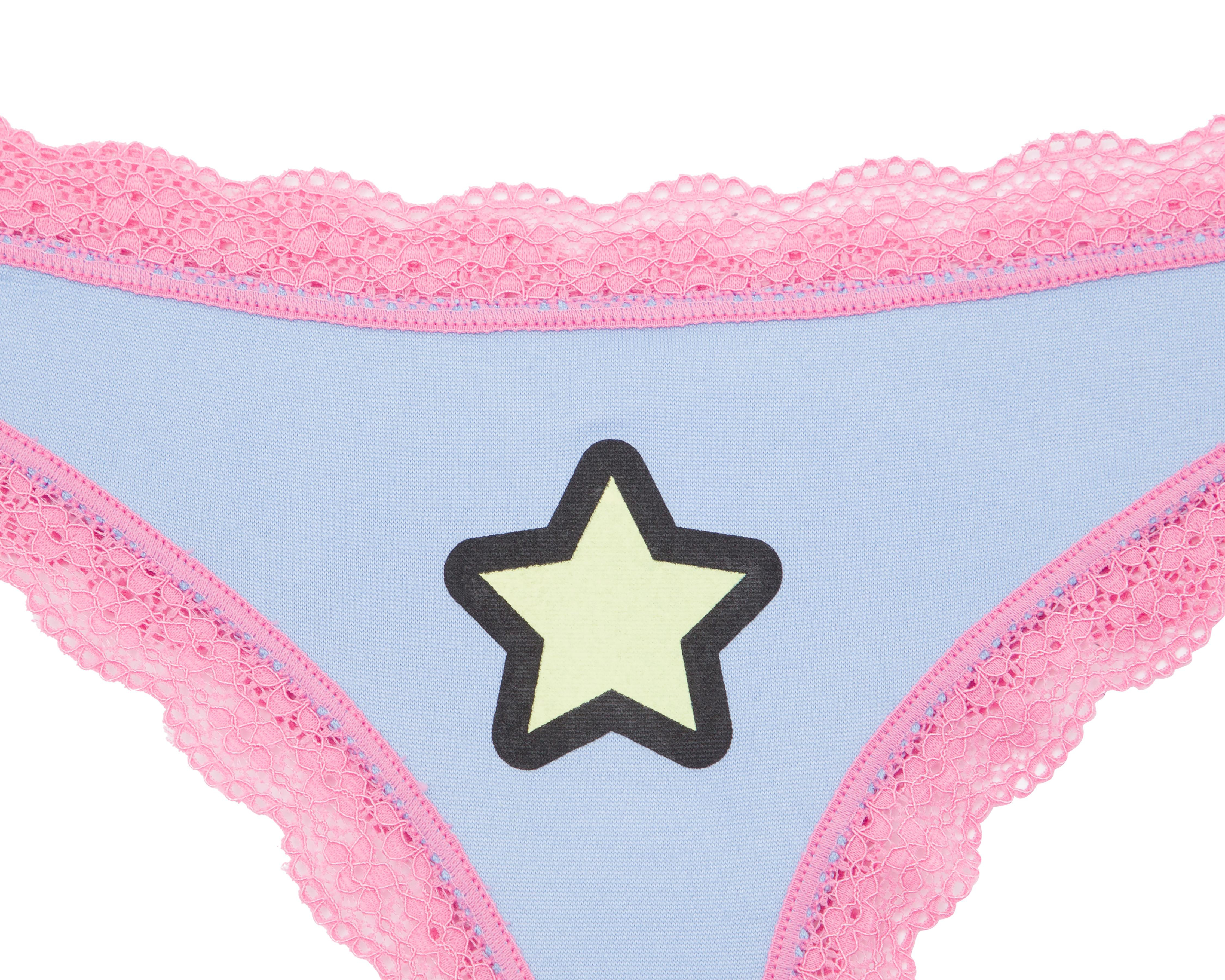 Foto 4 pulgar | Tanga con Encaje Lovest para Mujer 3 Piezas