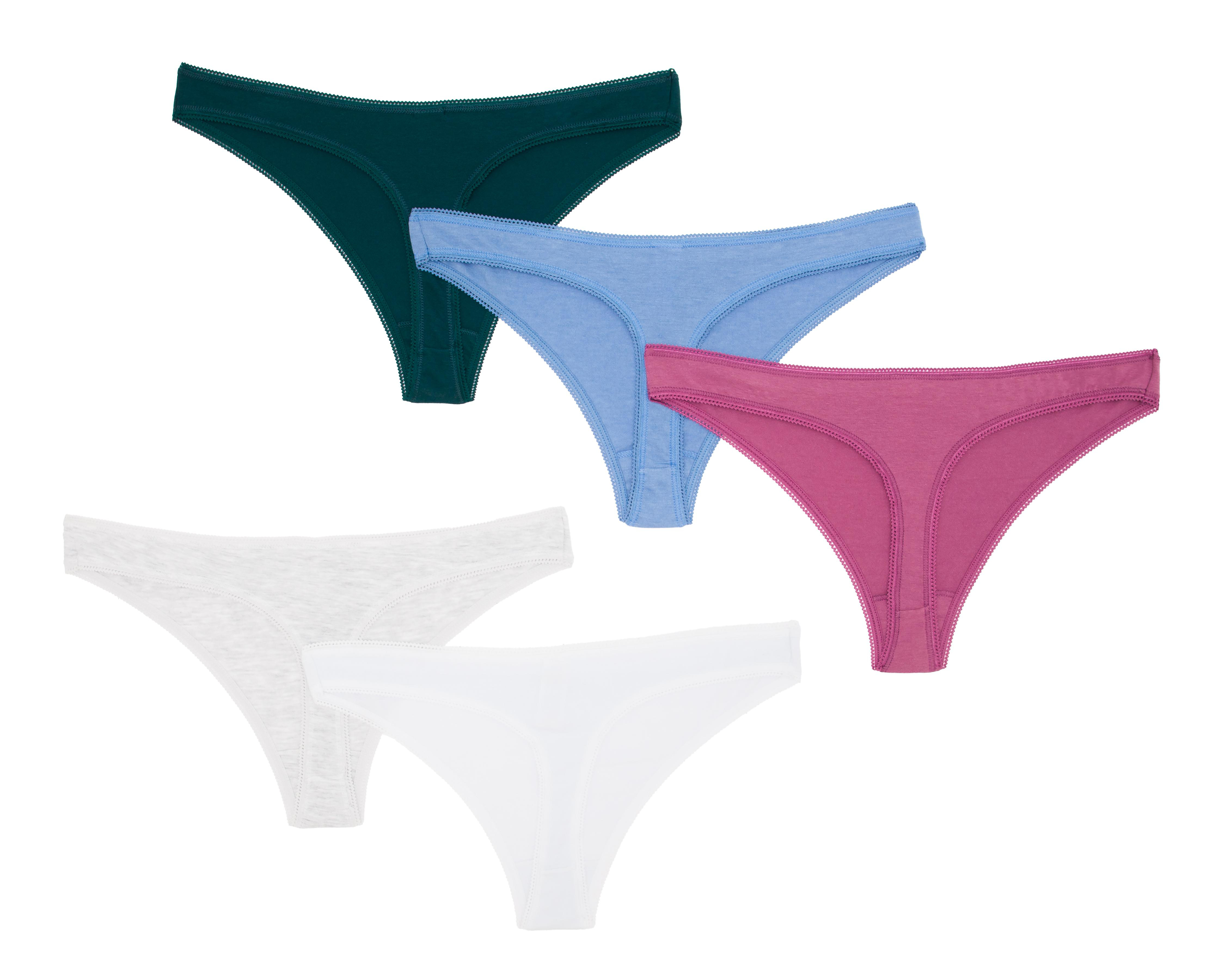 Foto 3 pulgar | Tanga Lovest para Mujer 5 Piezas
