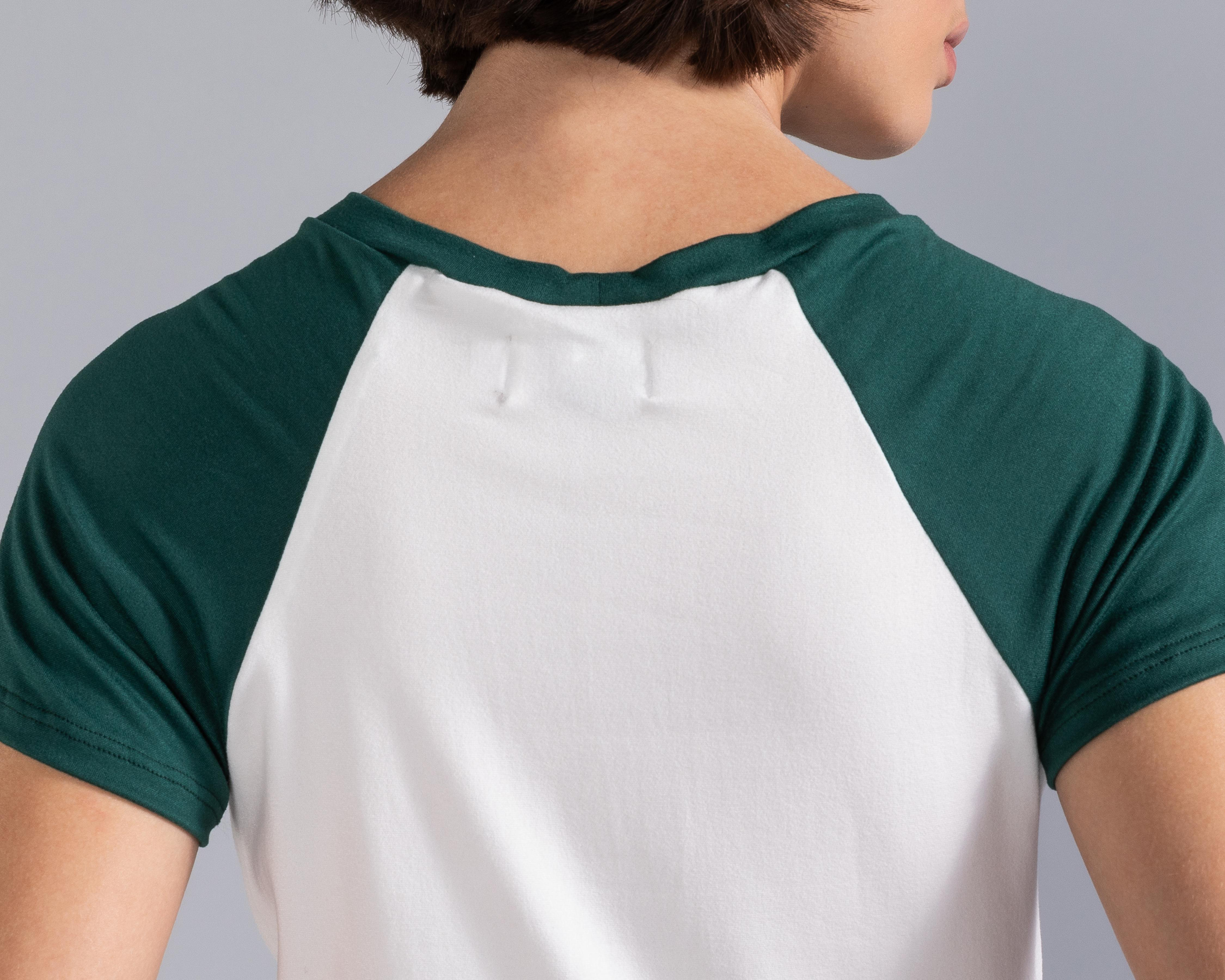 Foto 6 pulgar | Playera Strona Manga Corta para Mujer