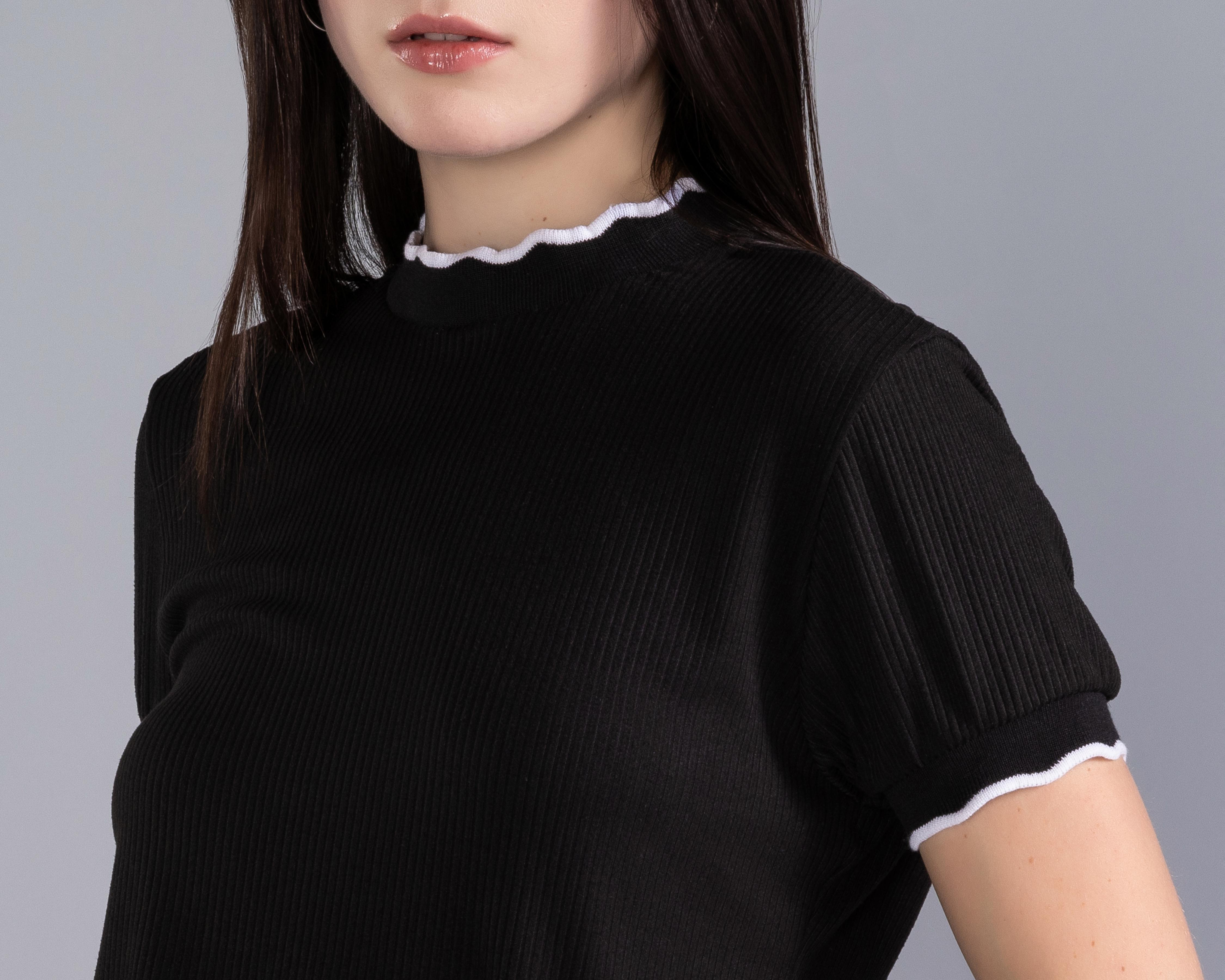 Foto 5 pulgar | Playera Strona Manga Corta para Mujer