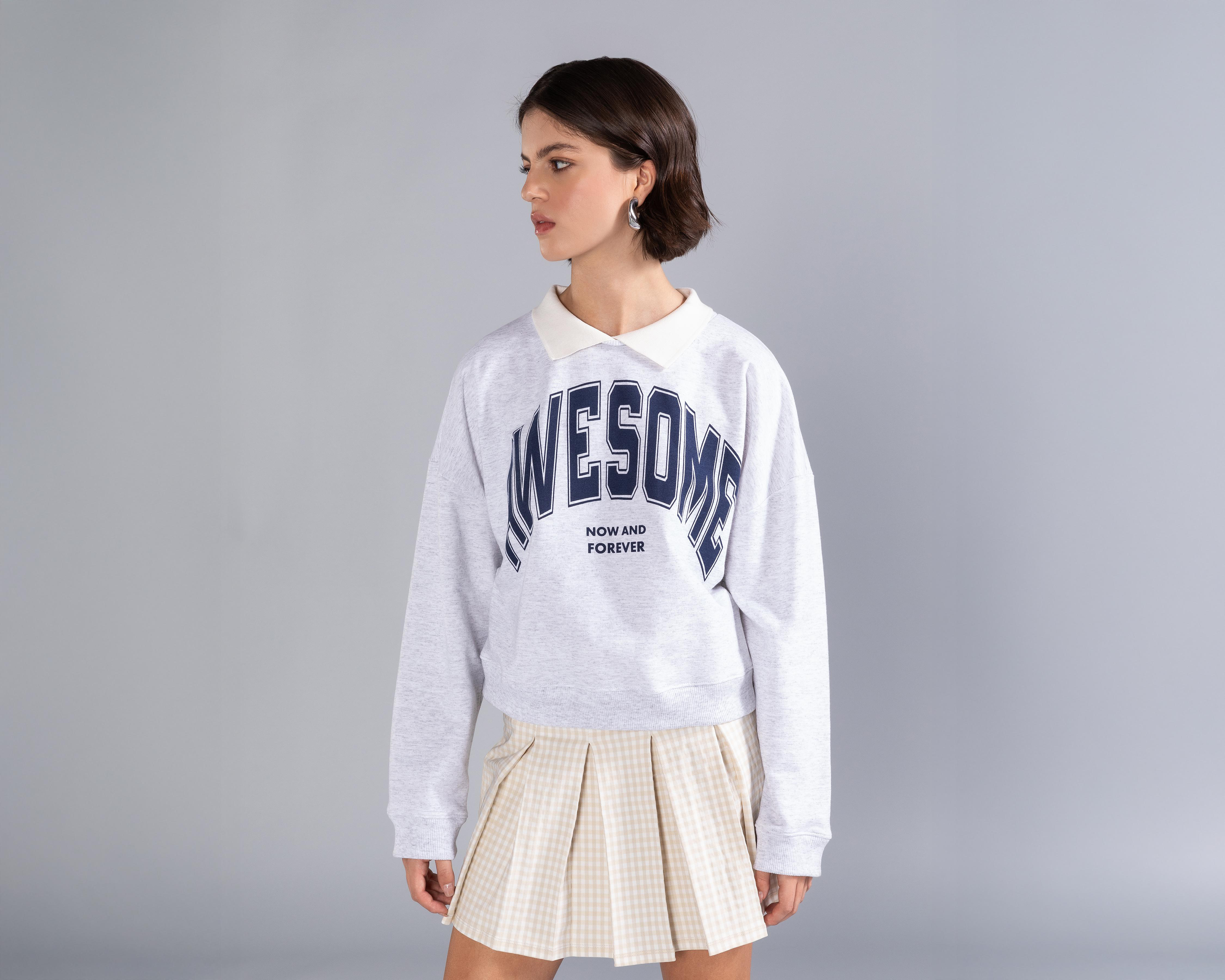 Foto 2 | Sudadera Estampada Strona para Mujer