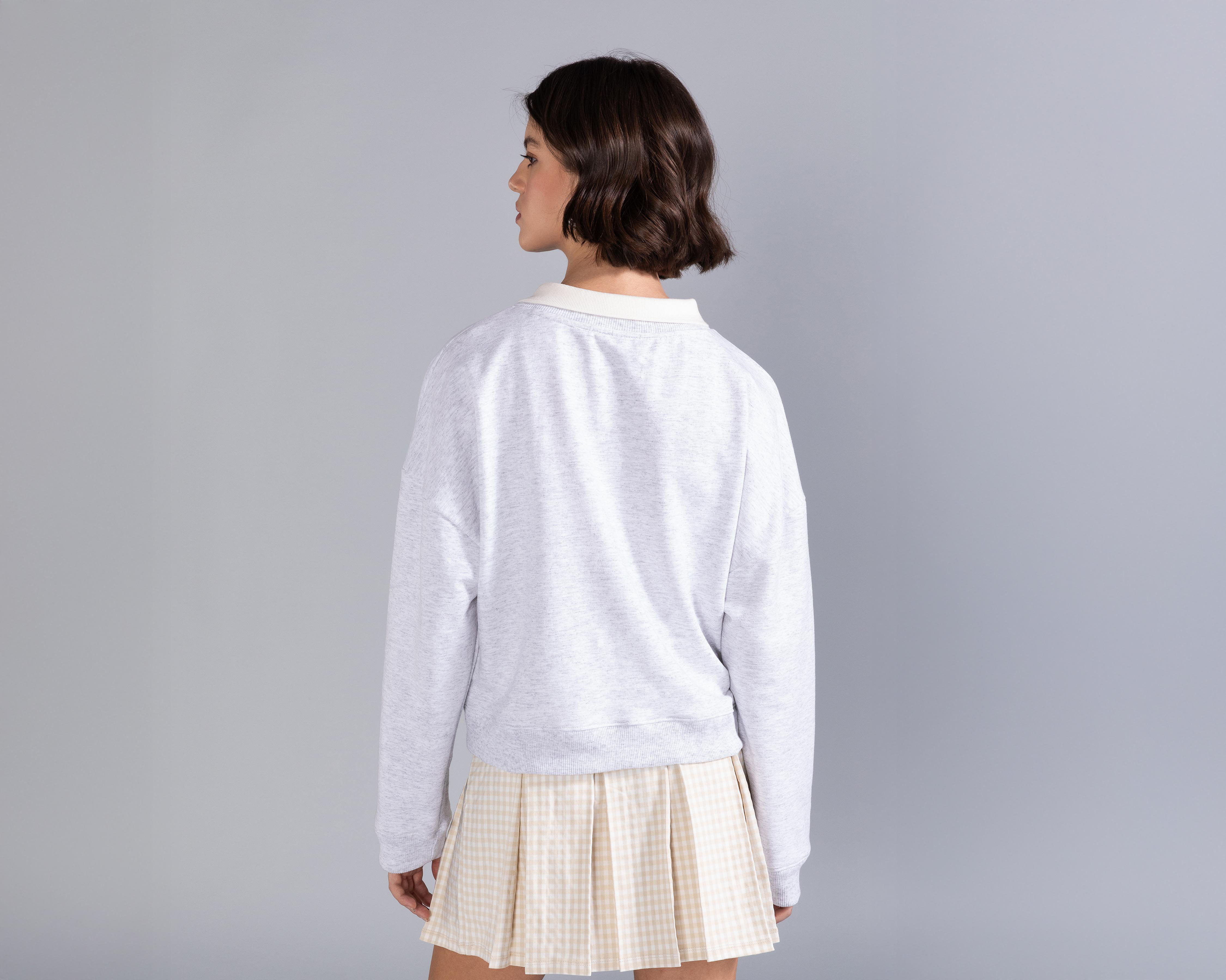 Foto 3 | Sudadera Estampada Strona para Mujer