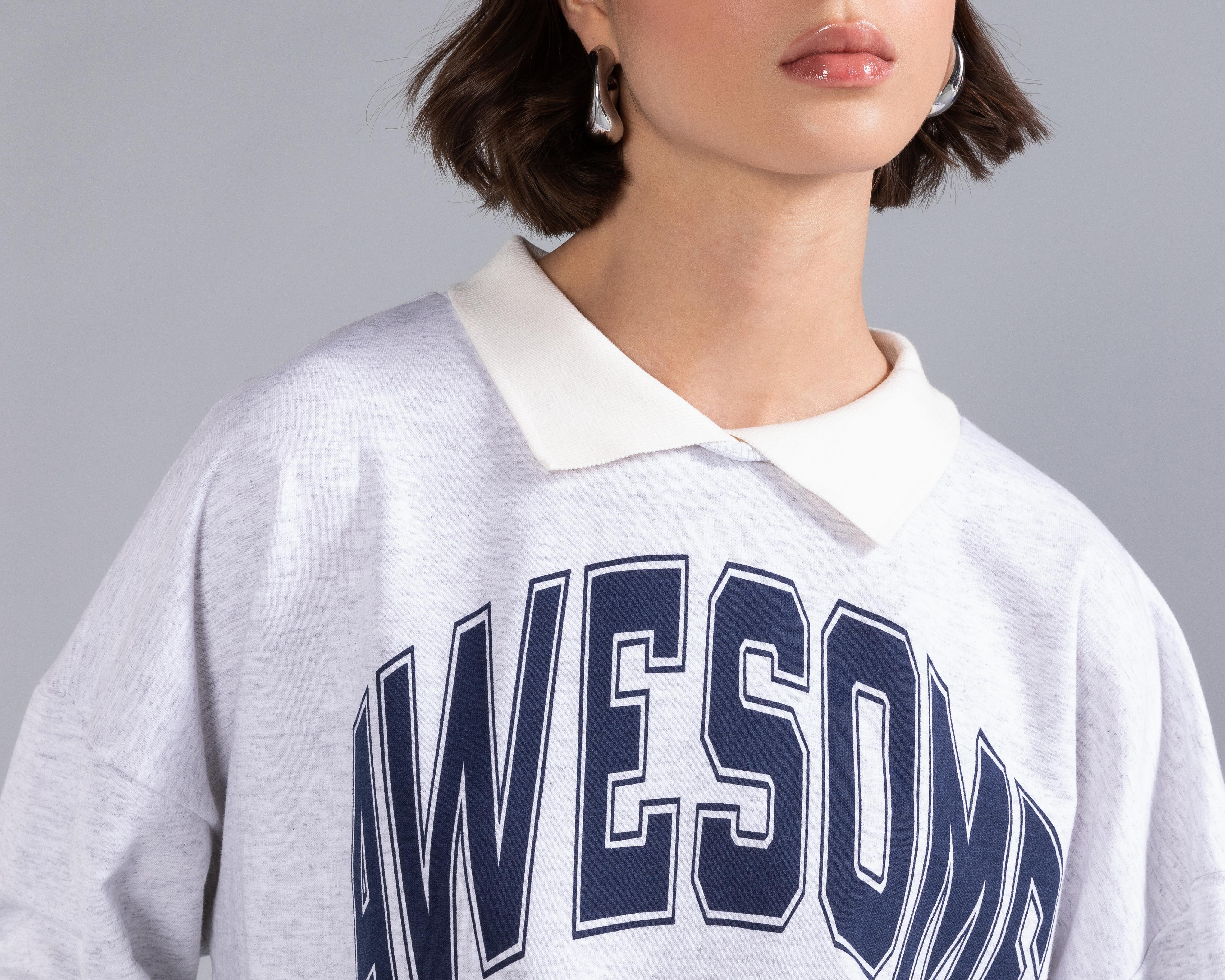 Foto 4 | Sudadera Estampada Strona para Mujer