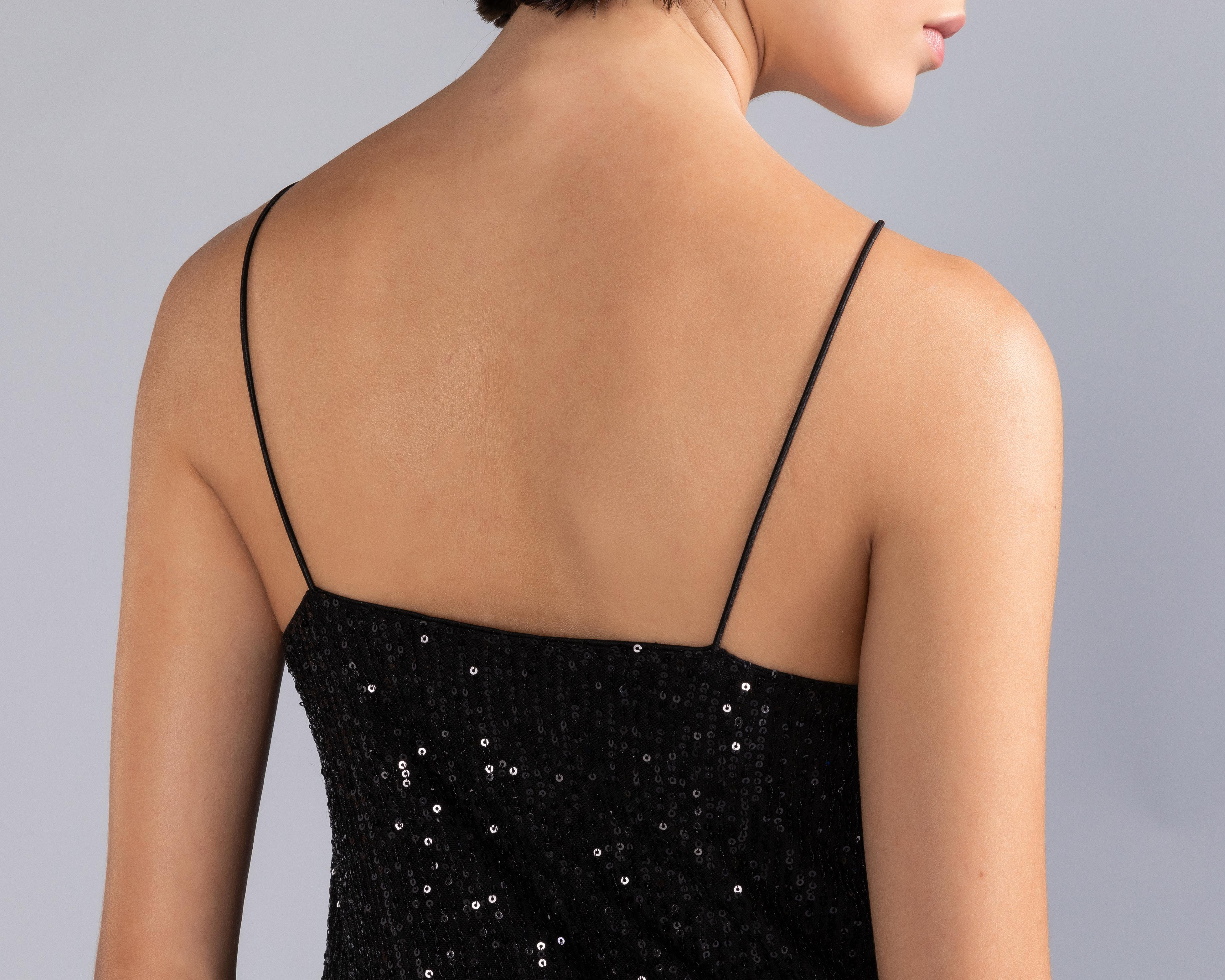Foto 6 pulgar | Blusa Strona con Lentejuelas para Mujer