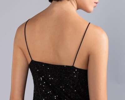 Foto 5 | Blusa Strona con Lentejuelas para Mujer