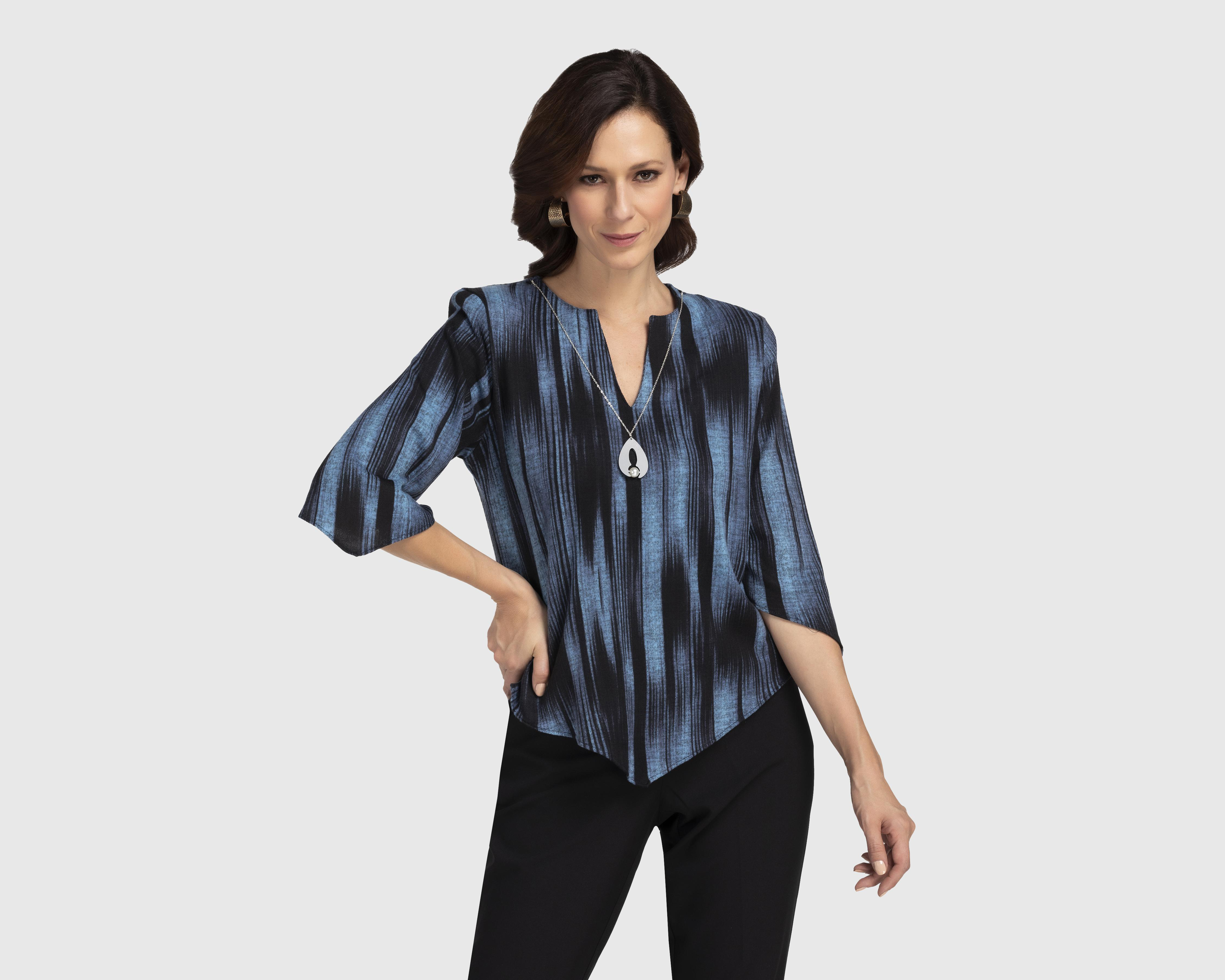 Foto 1 | Blusa Paloma Manga 3/4 con Collar