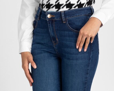 Foto 4 | Jeans Sahara Skinny Fit Deslavados