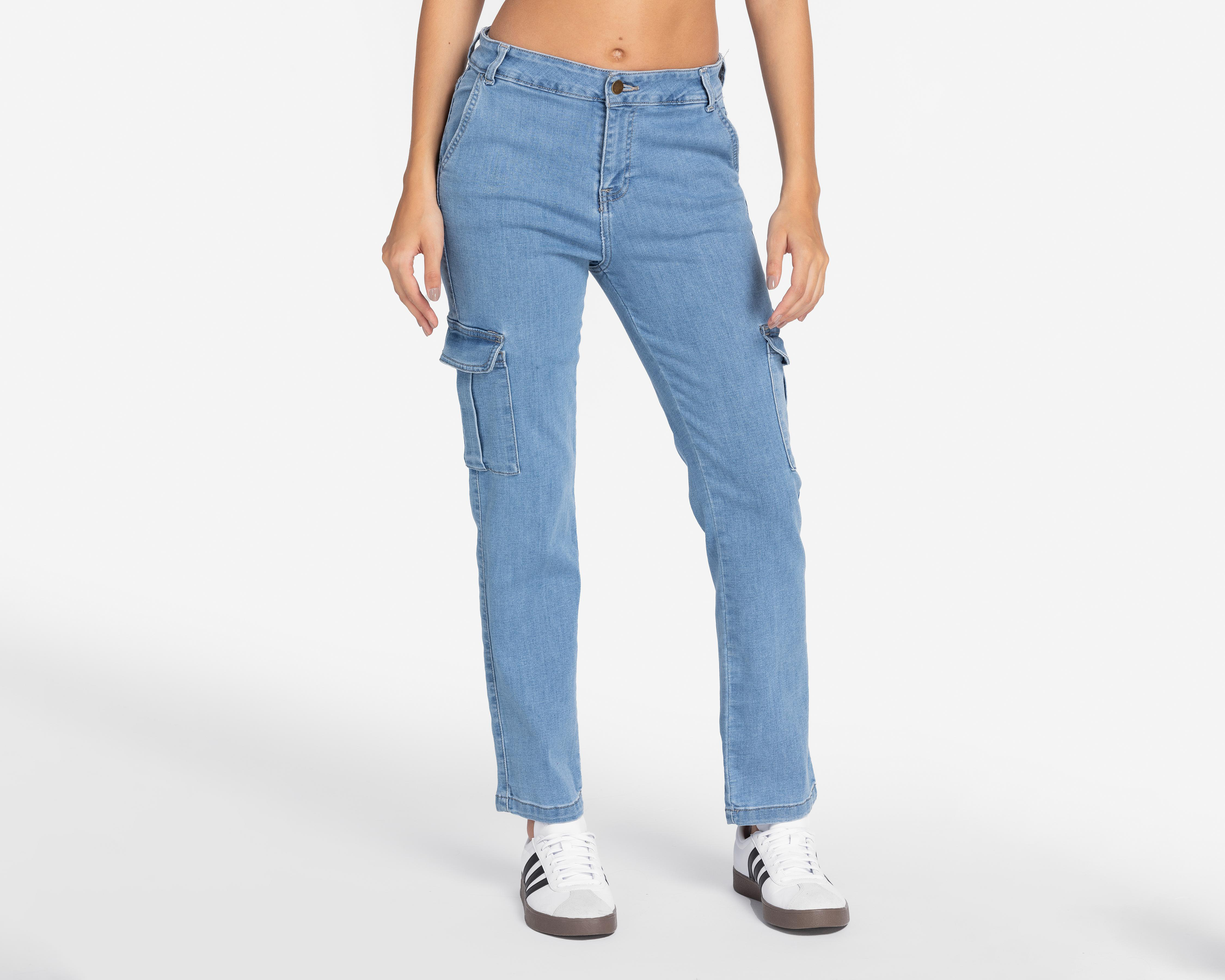 Foto 1 | Jeans Mom Refill para Mujer