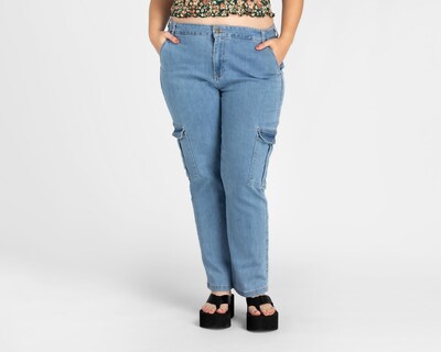 Foto 4 | Jeans Mom Refill para Mujer