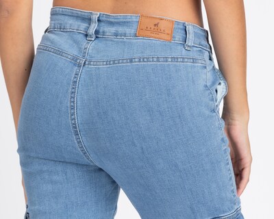 Foto 8 | Jeans Mom Refill para Mujer