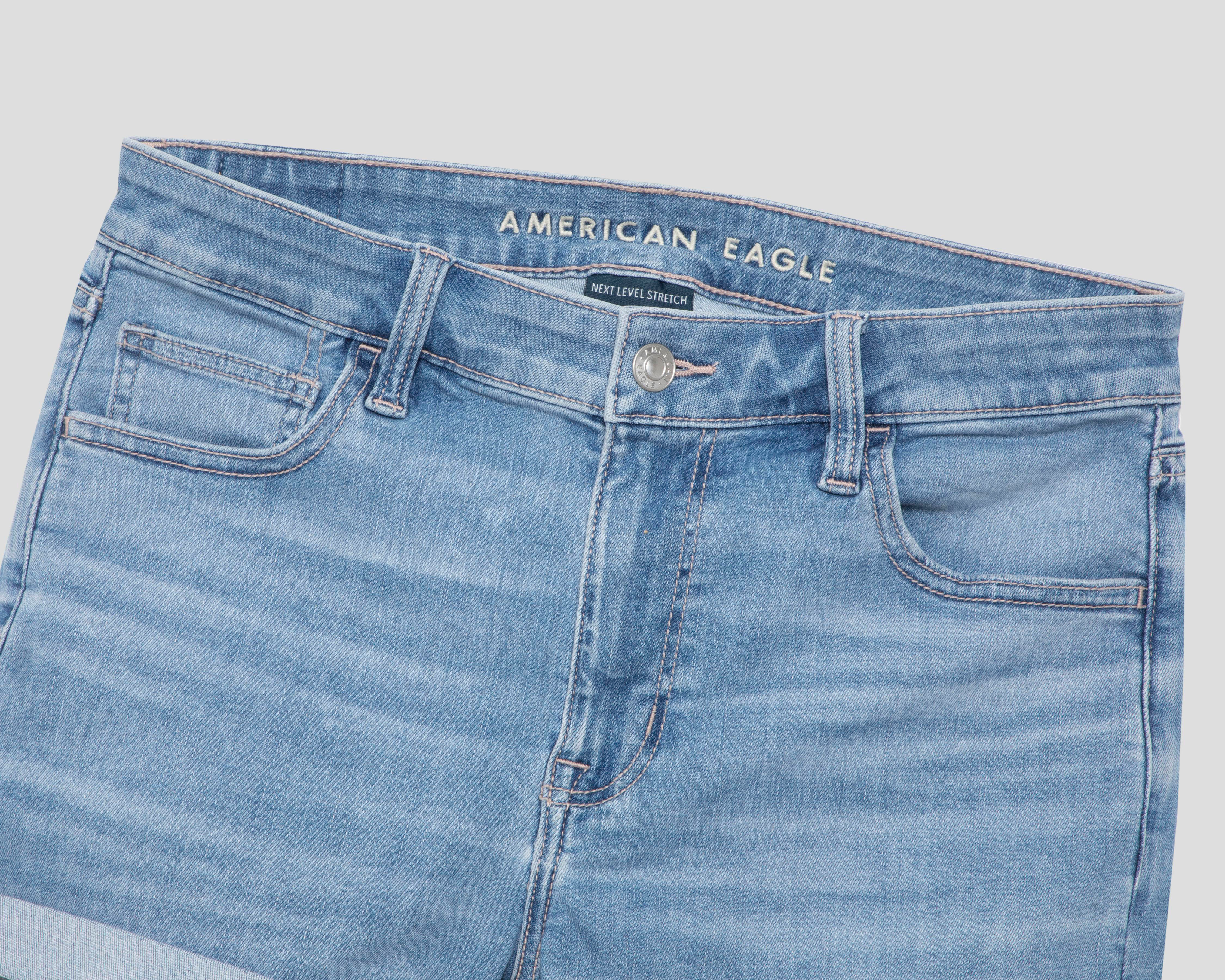 Foto 4 pulgar | Short American Eagle de Mezclilla para Mujer