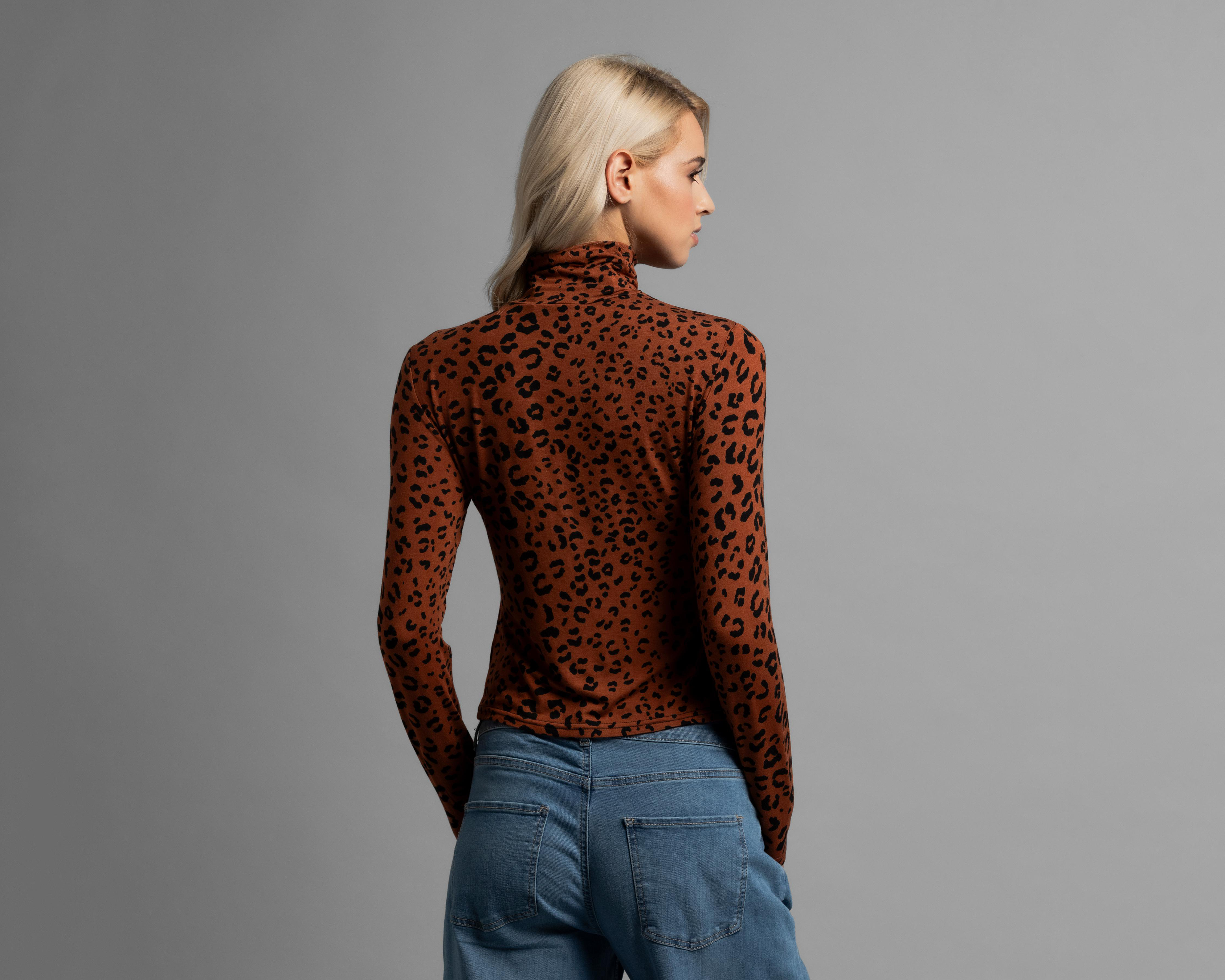Foto 4 pulgar | Playera Manga Larga Strona para Mujer