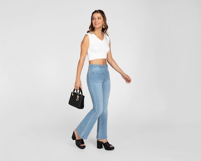 Foto 2 | Jeans Flare Sahara para Mujer