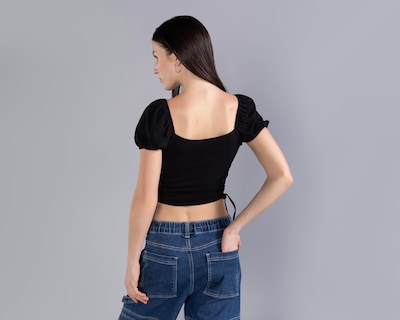 Foto 3 | Blusa Strona Negra para Mujer