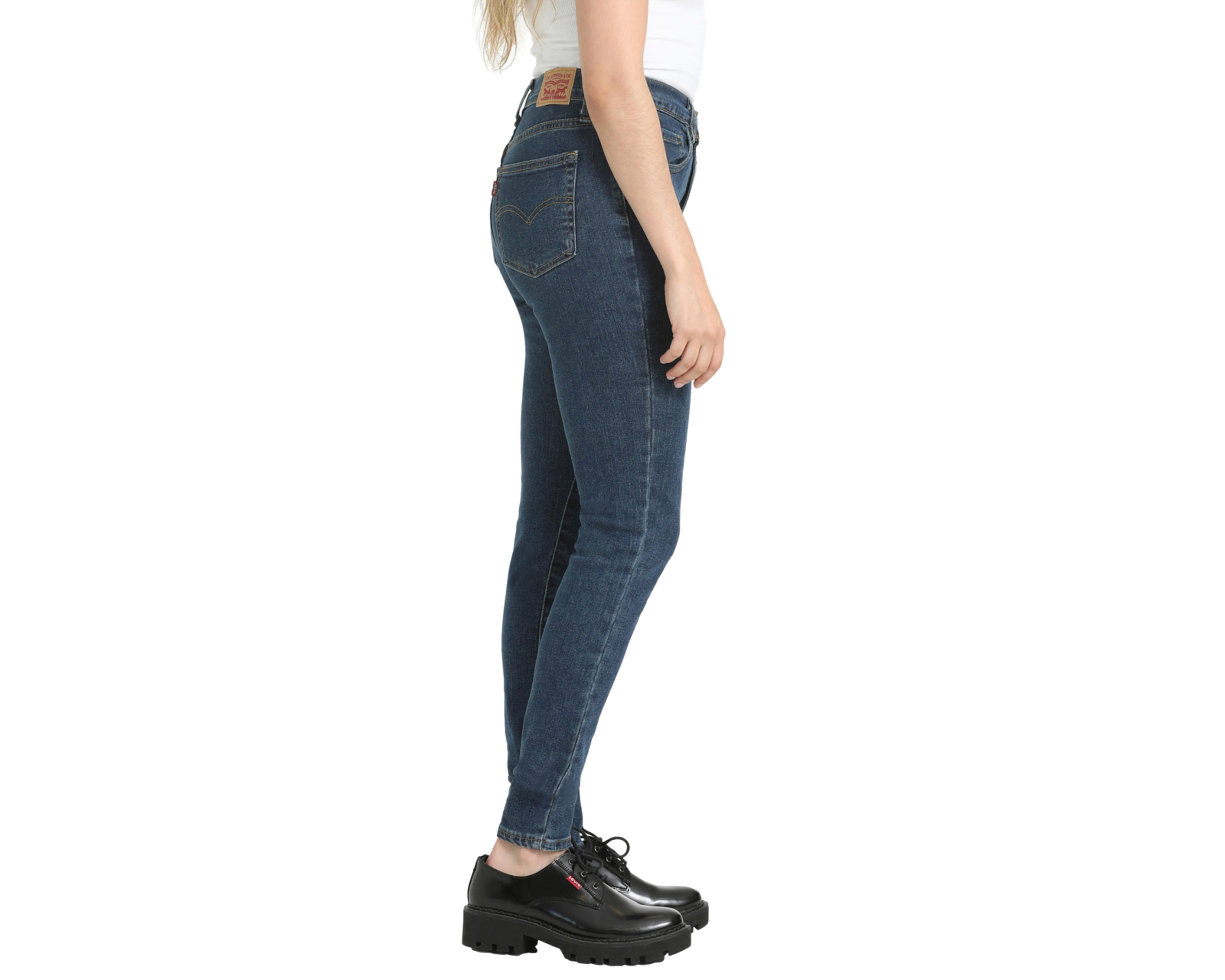 Foto 3 pulgar | Jeans Levi's 720 Hight-Rise Super Skinny Azul