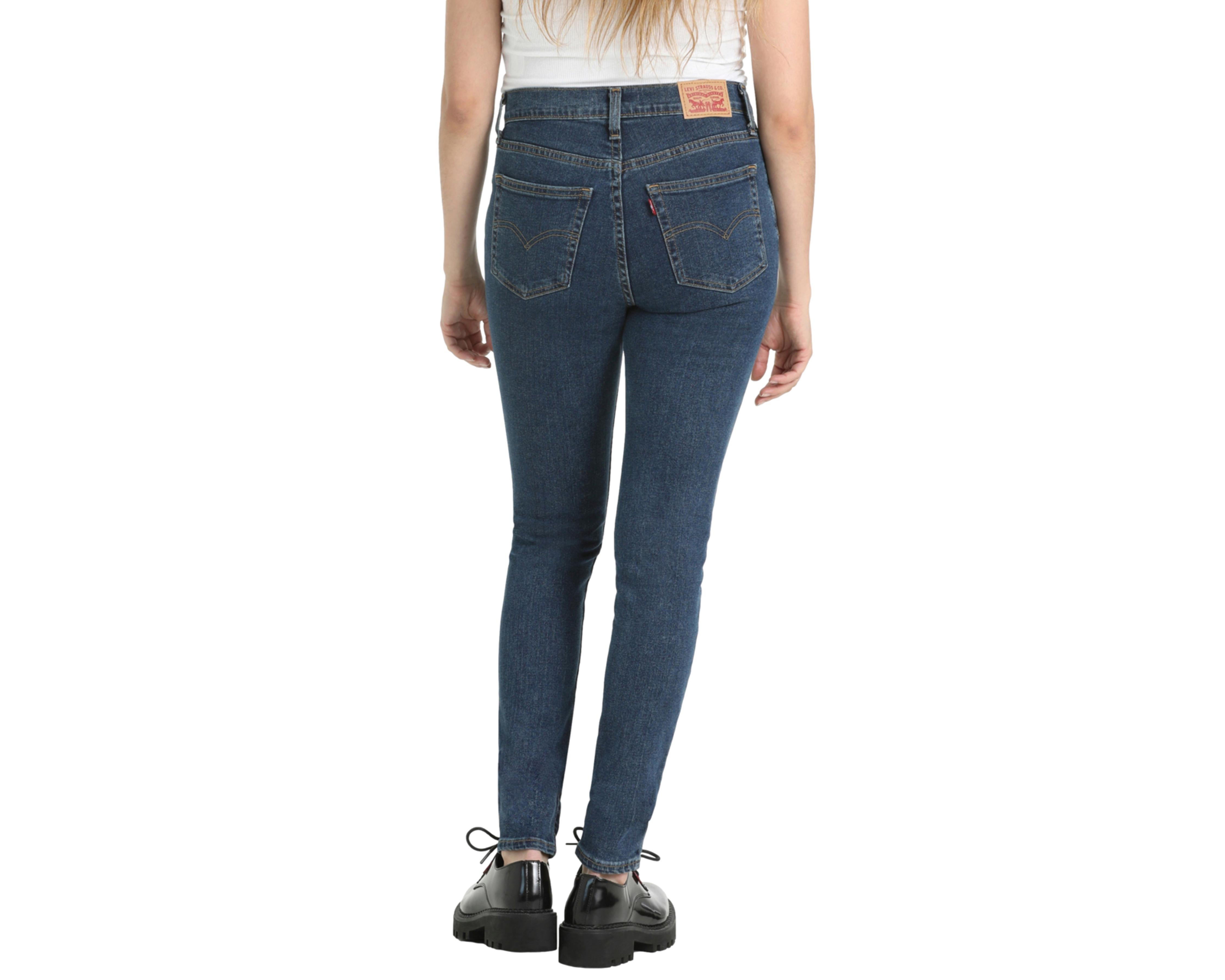 Foto 4 pulgar | Jeans Levi's 720 Hight-Rise Super Skinny Azul