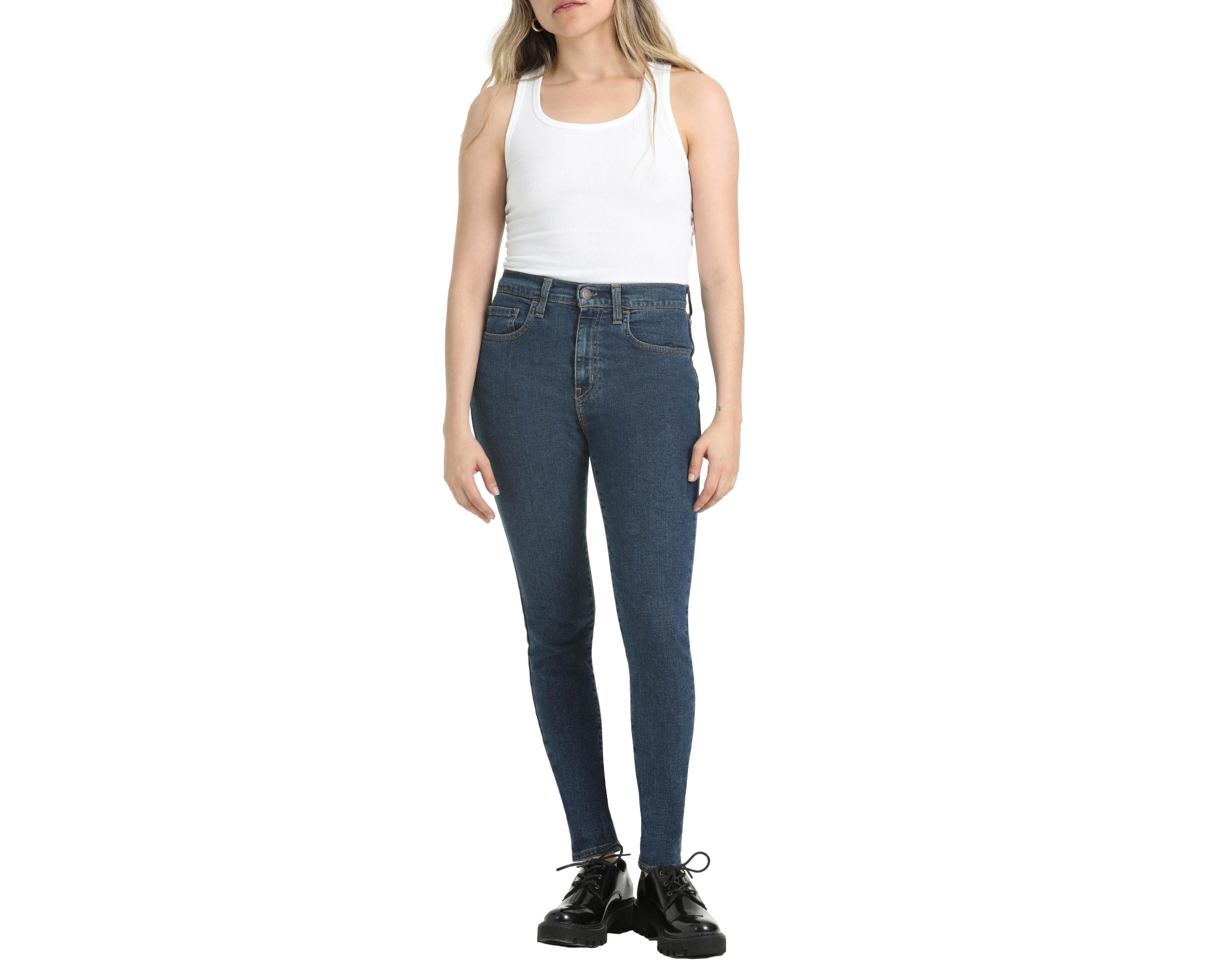 Foto 5 pulgar | Jeans Levi's 720 Hight-Rise Super Skinny Azul