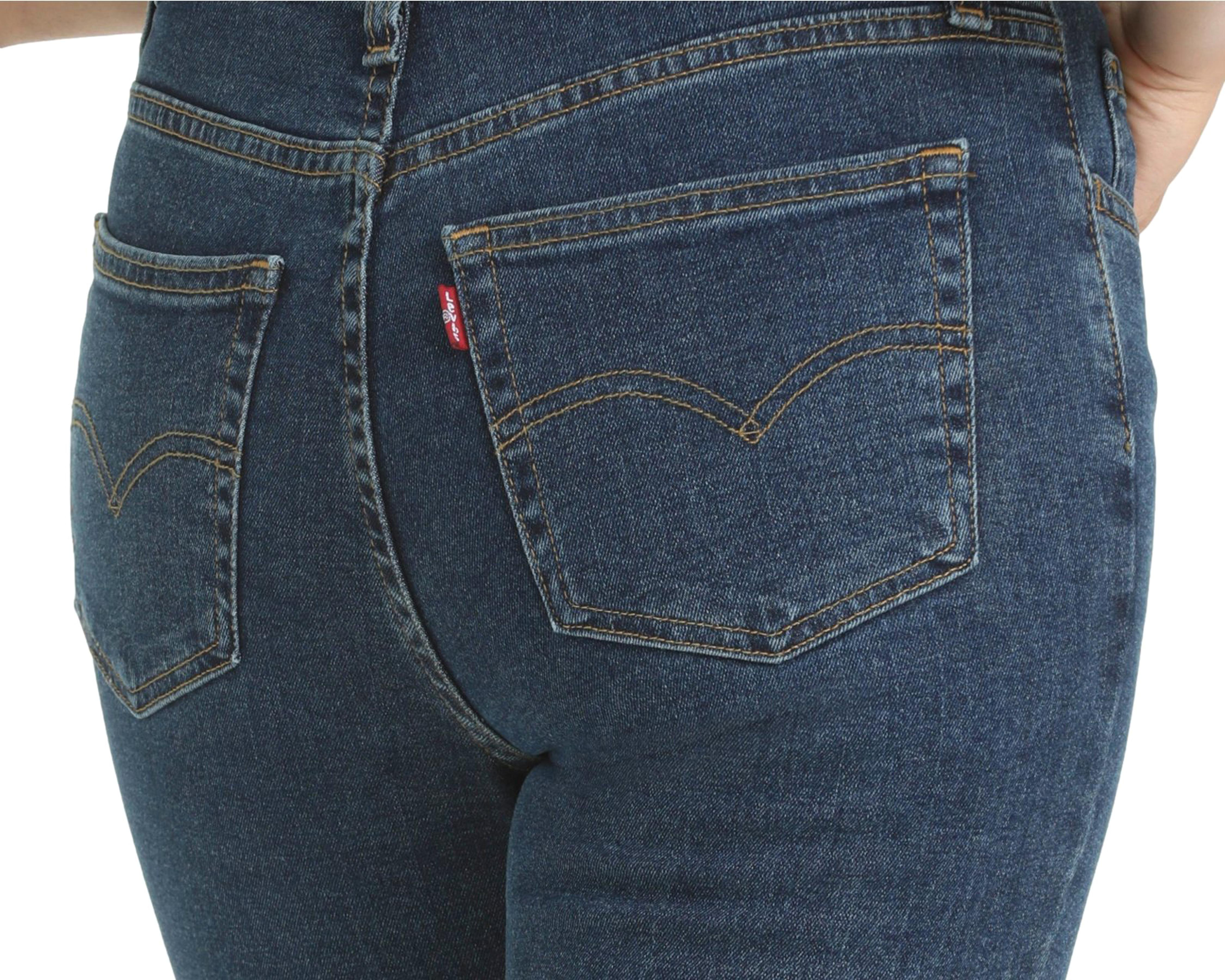 Foto 6 pulgar | Jeans Levi's 720 Hight-Rise Super Skinny Azul