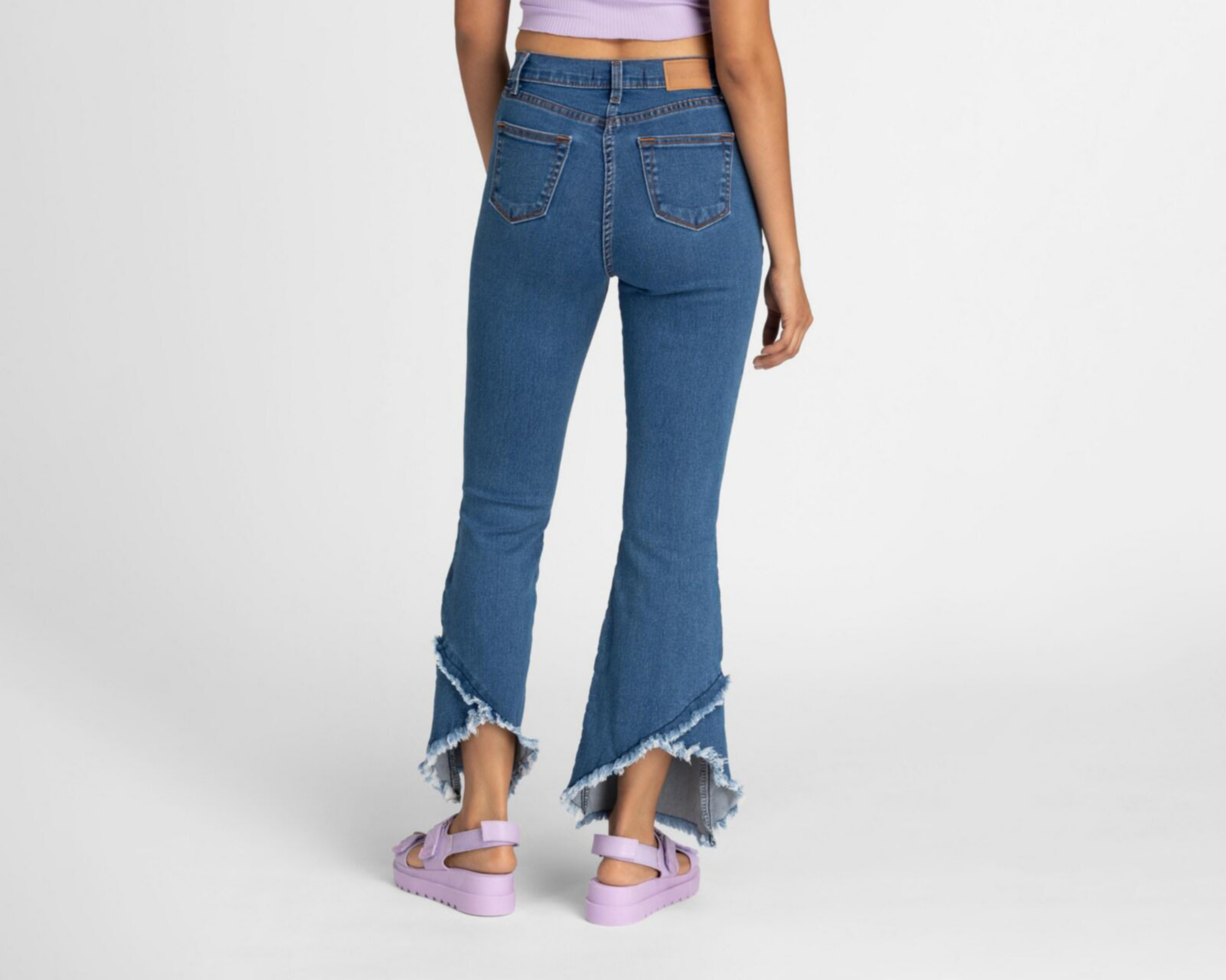 Foto 4 pulgar | Jeans Flare Fit 18 Forever Para Mujer