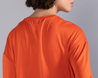 Foto 5 | Playera Anaranjada para Mujer
