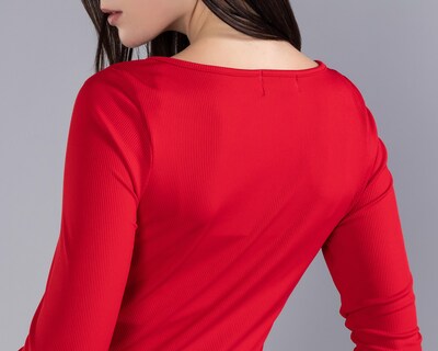 Foto 5 | Playera Strona Manga Larga para Mujer