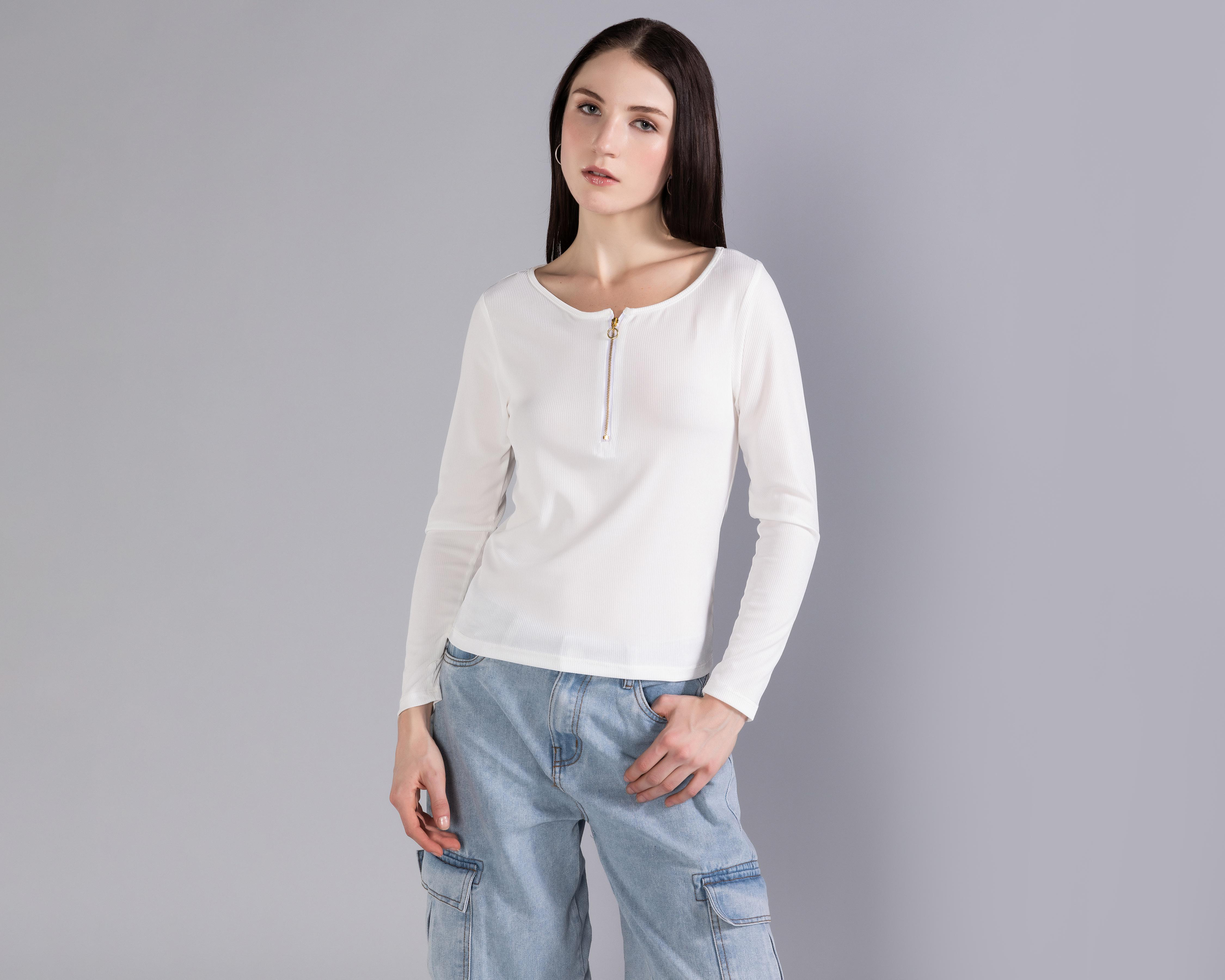 Foto 2 | Playera Strona Manga Larga para Mujer