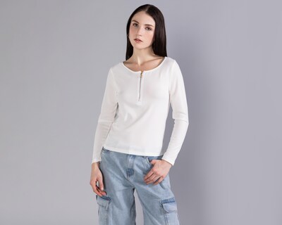 Foto 2 | Playera Strona Manga Larga para Mujer