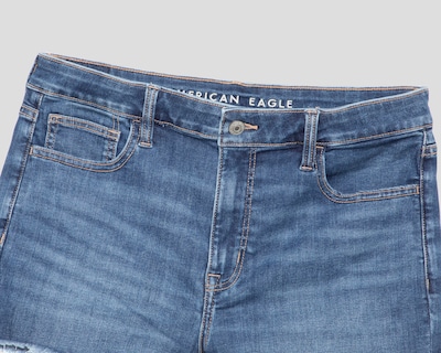 Foto 3 | Short American Eagle de Mezclilla para Mujer