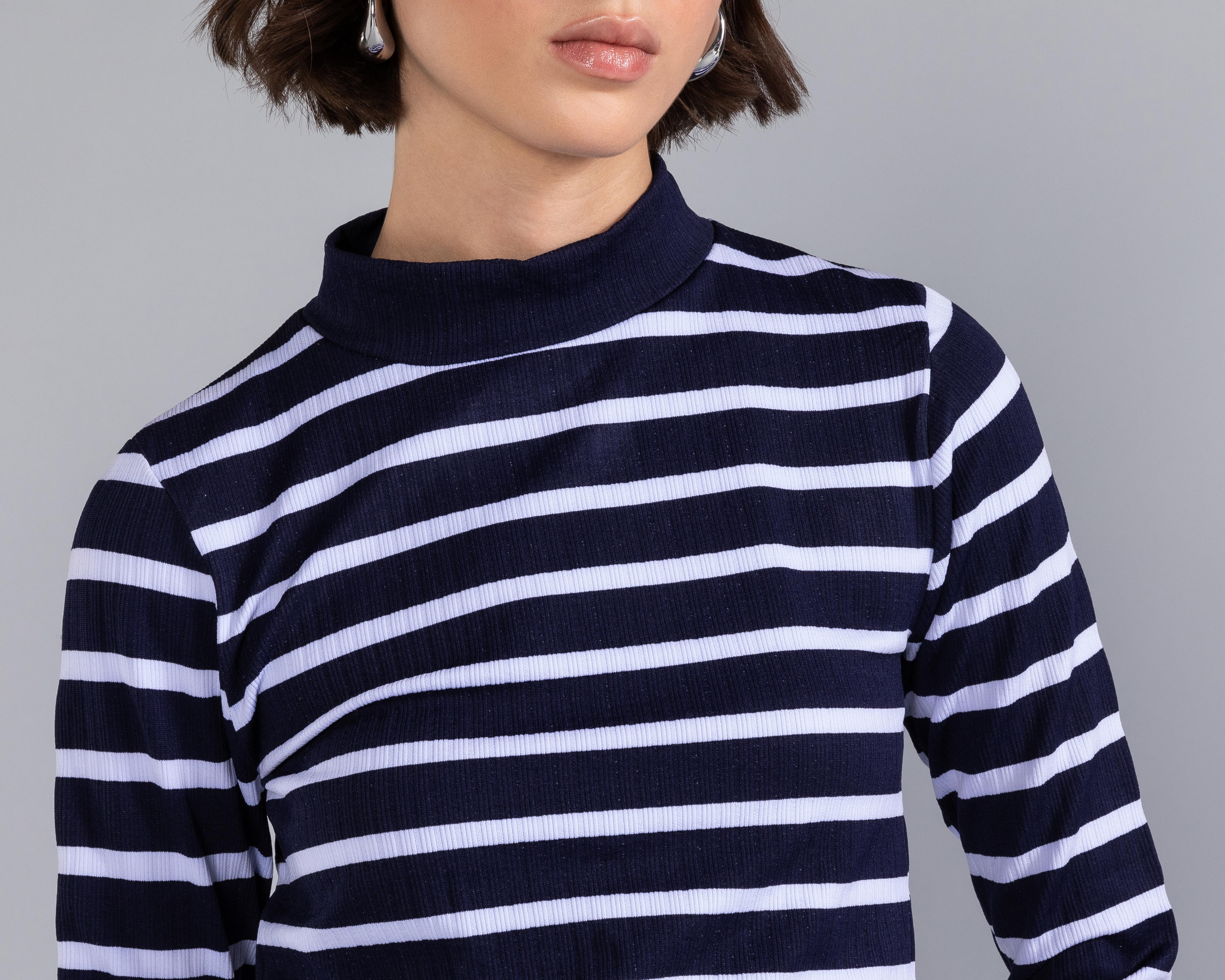 Foto 5 pulgar | Playera Strona Manga Larga para Mujer