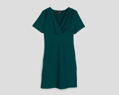 Foto 1 | Vestido Formal Sahara Verde Escote V Midi