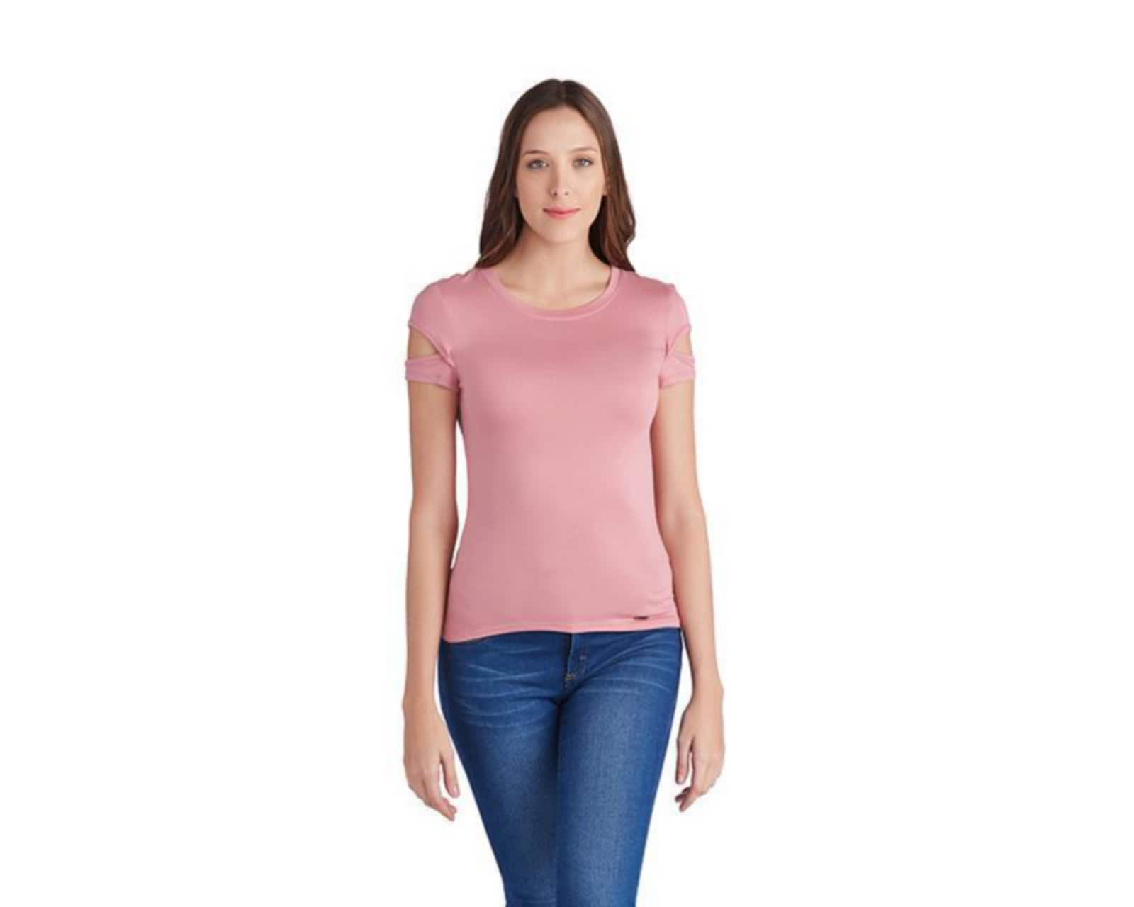 blusa rosa mujer