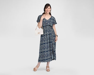 Foto 2 | Vestido Casual Sahara con Botones para Mujer