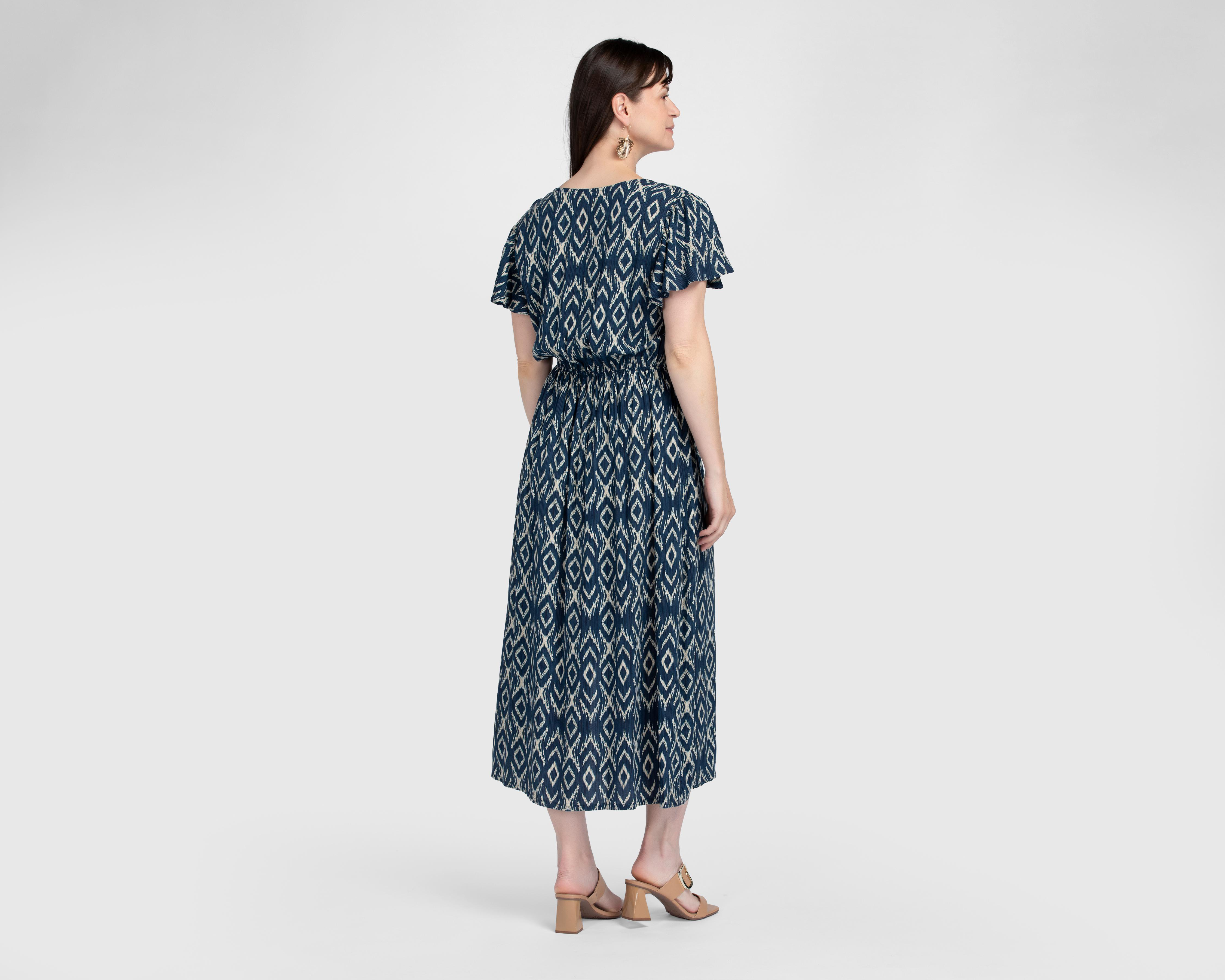 Foto 4 pulgar | Vestido Casual Sahara con Botones para Mujer