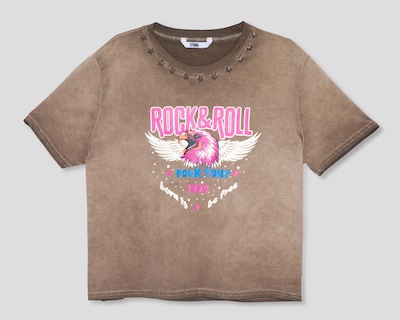 Foto 1 | Playera Manga Corta Strona para Mujer