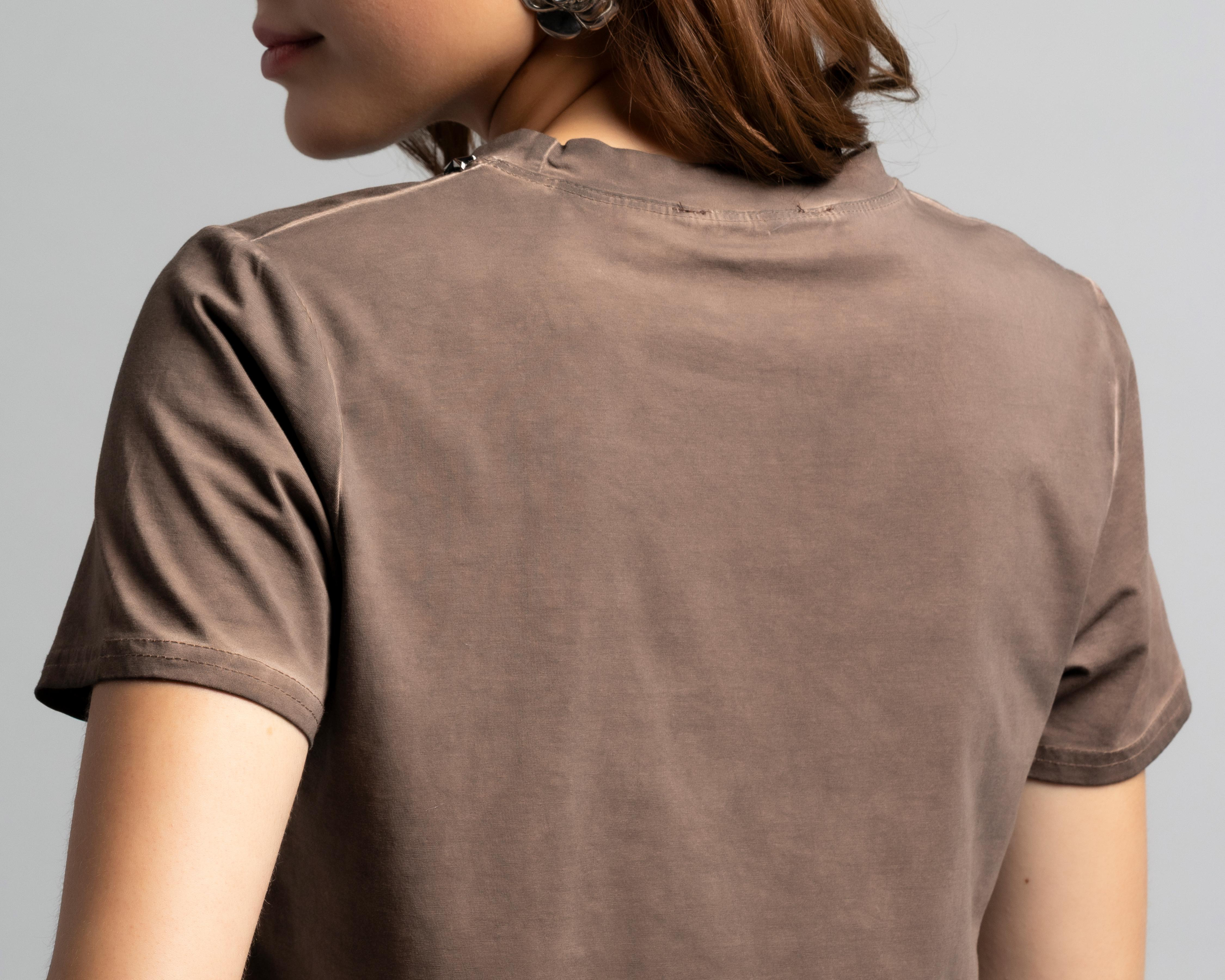 Foto 6 pulgar | Playera Manga Corta Strona para Mujer