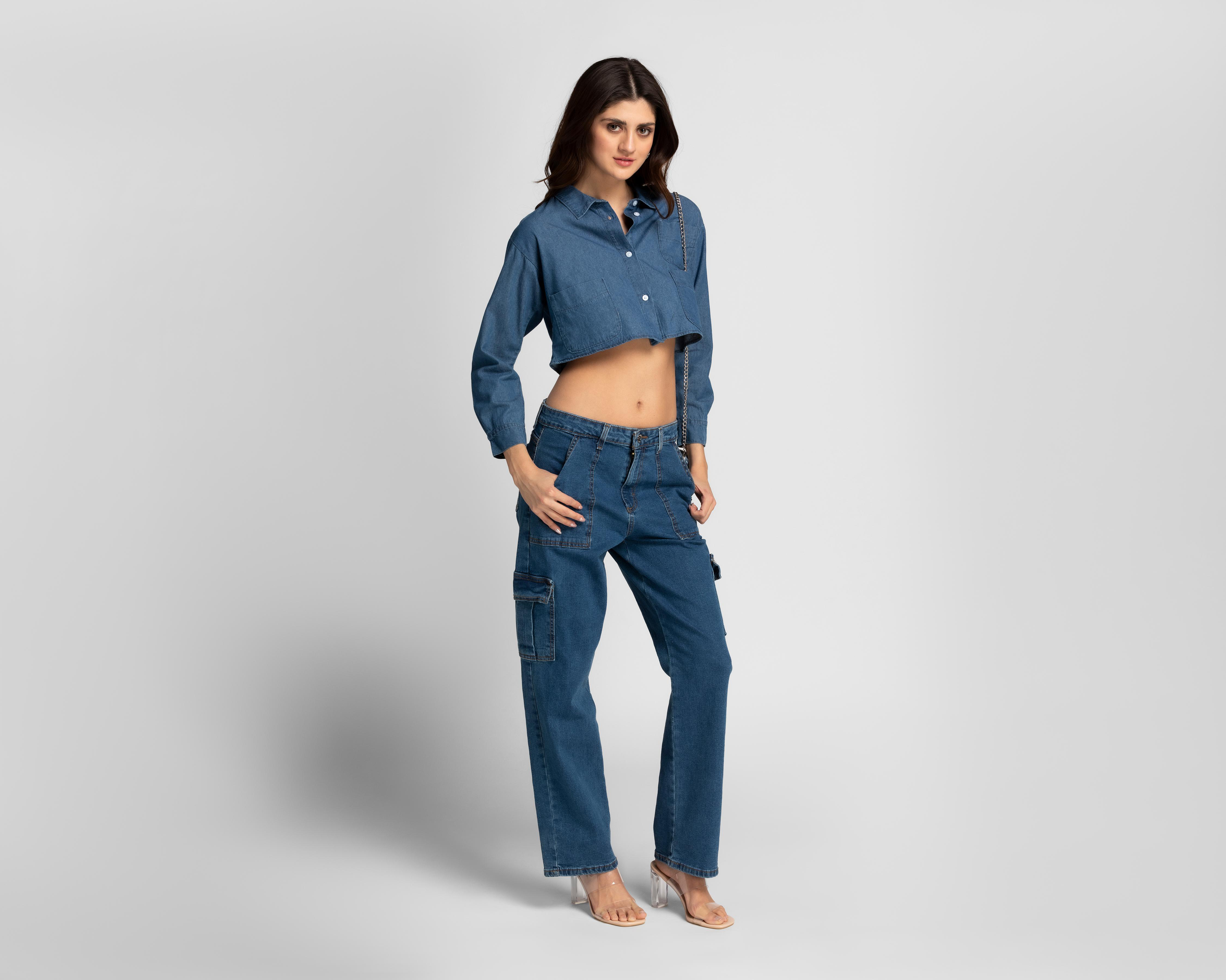 Foto 3 pulgar | Jeans Recto Refill para Mujer