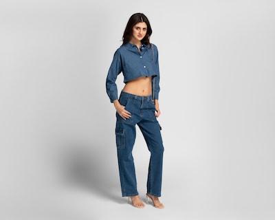 Foto 2 | Jeans Recto Refill para Mujer