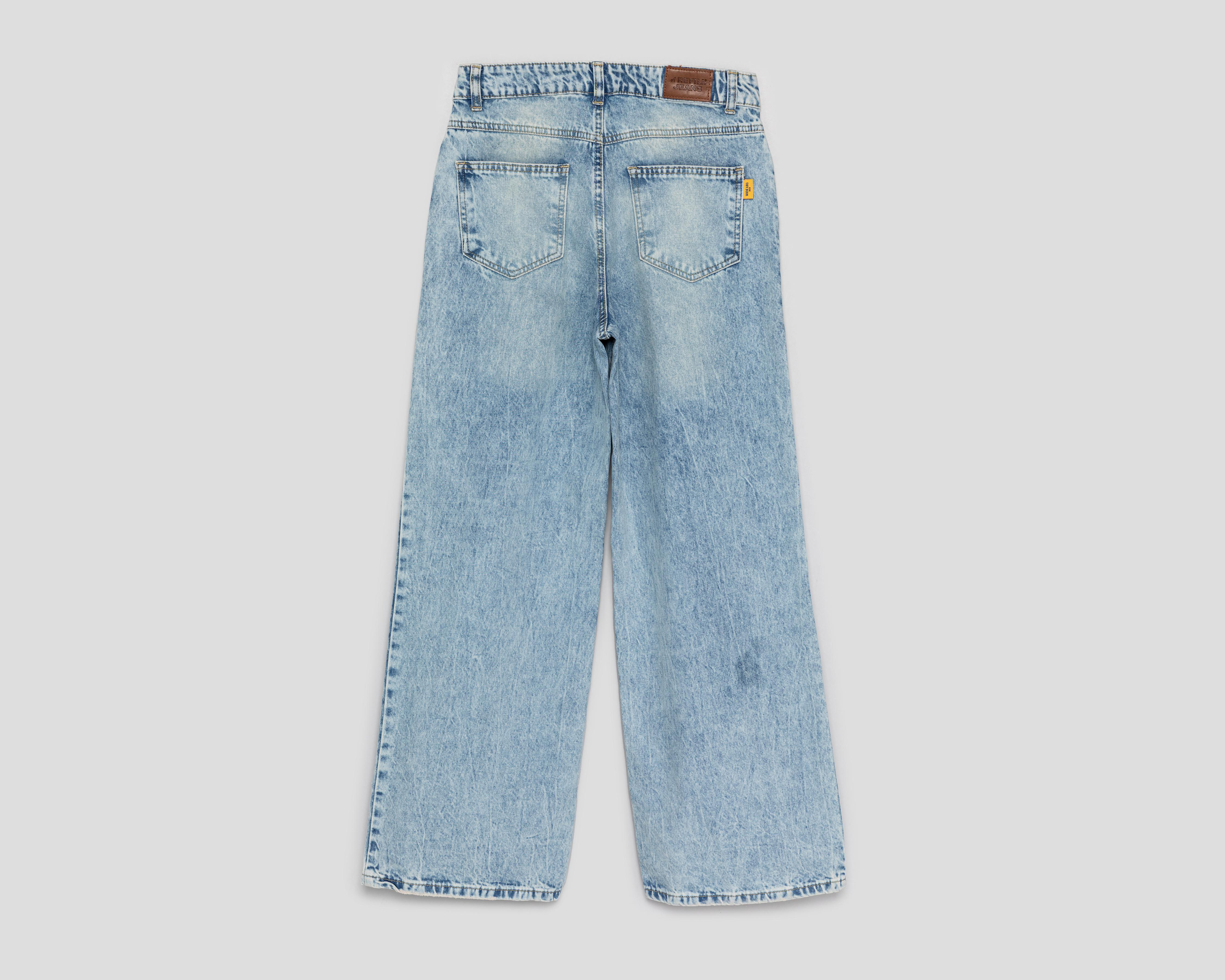 Foto 3 pulgar | Jeans Wide Leg Refill para Mujer