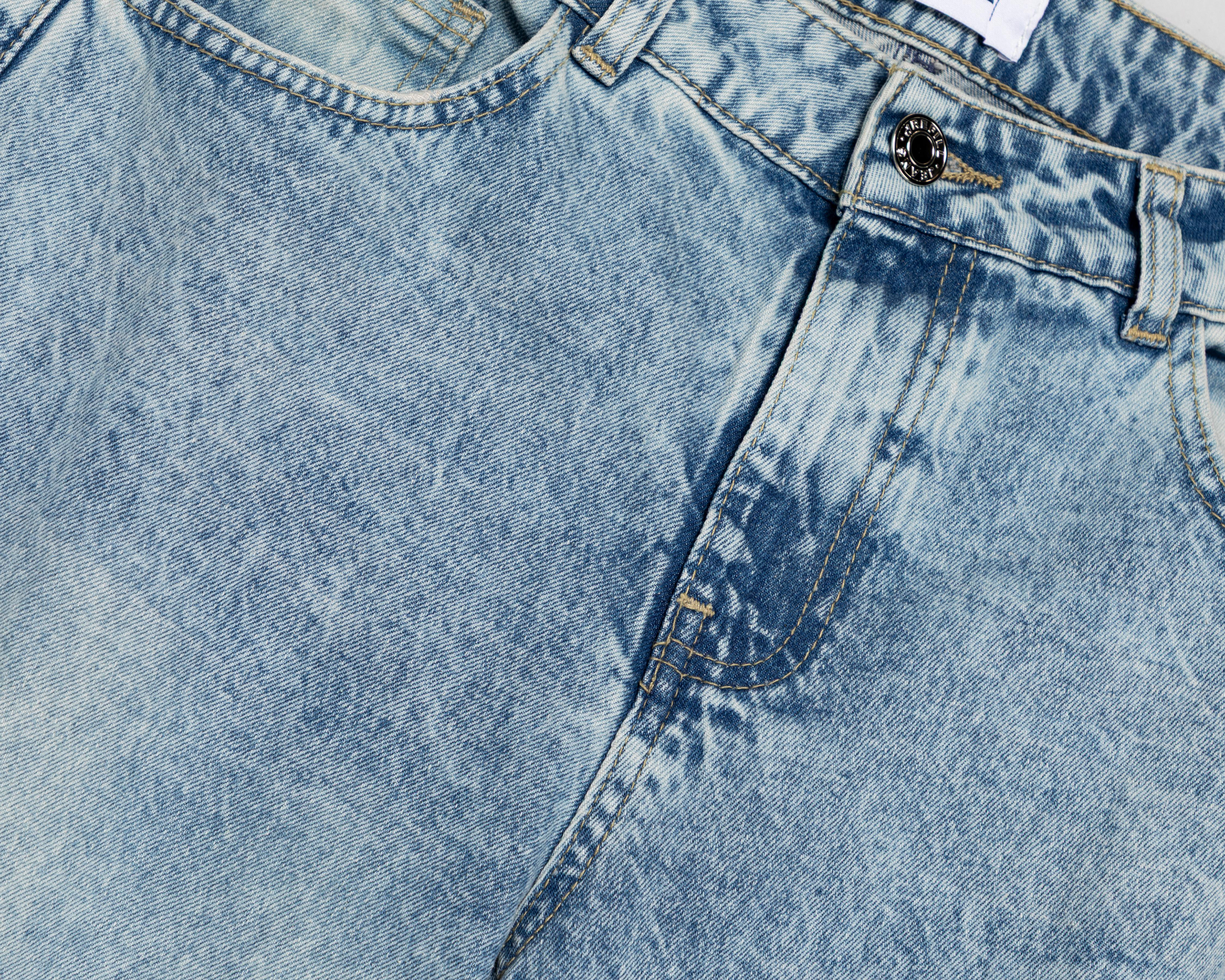 Foto 4 pulgar | Jeans Wide Leg Refill para Mujer