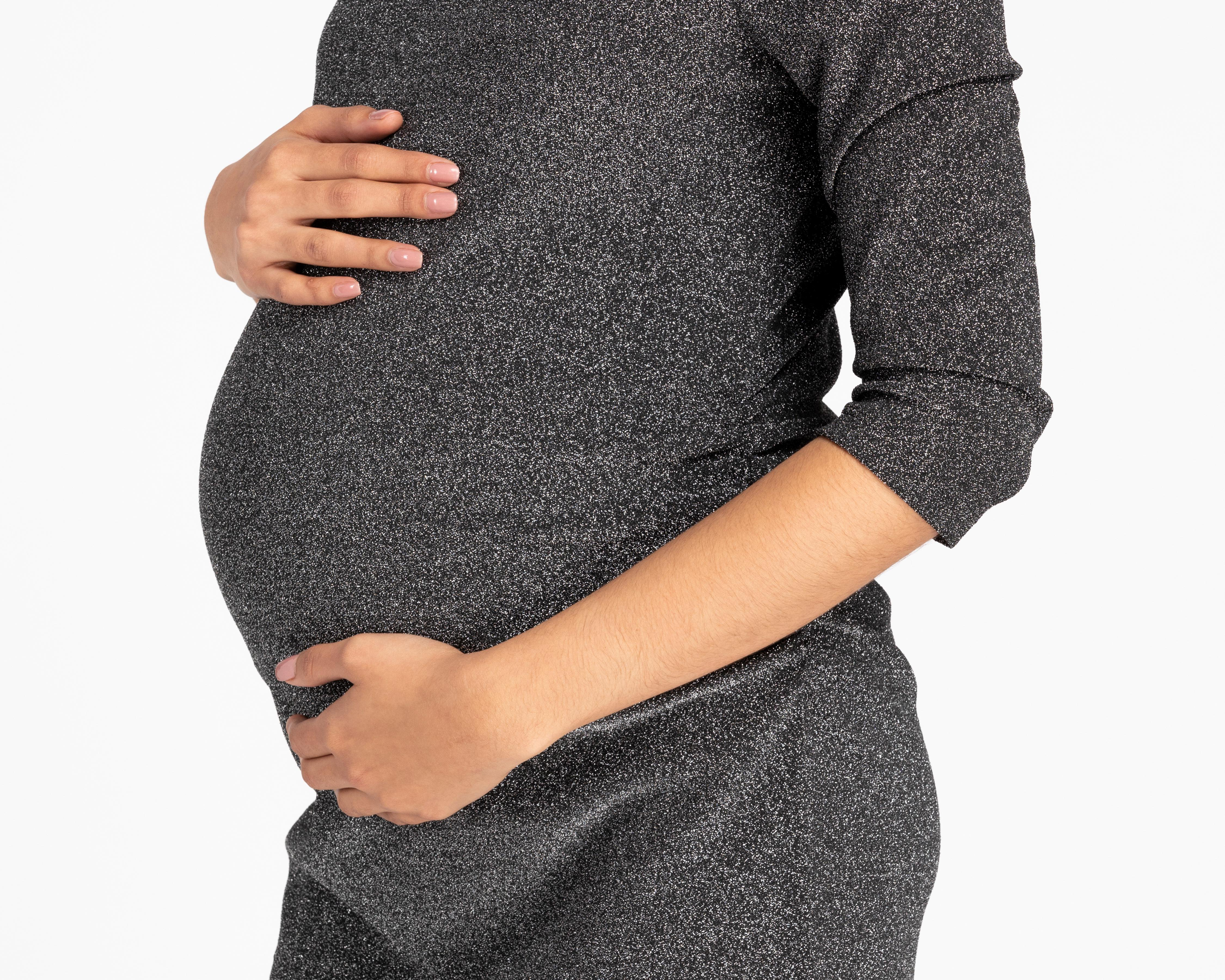 Foto 6 pulgar | Vestido de Maternidad Mamá Bella Manga 3/4